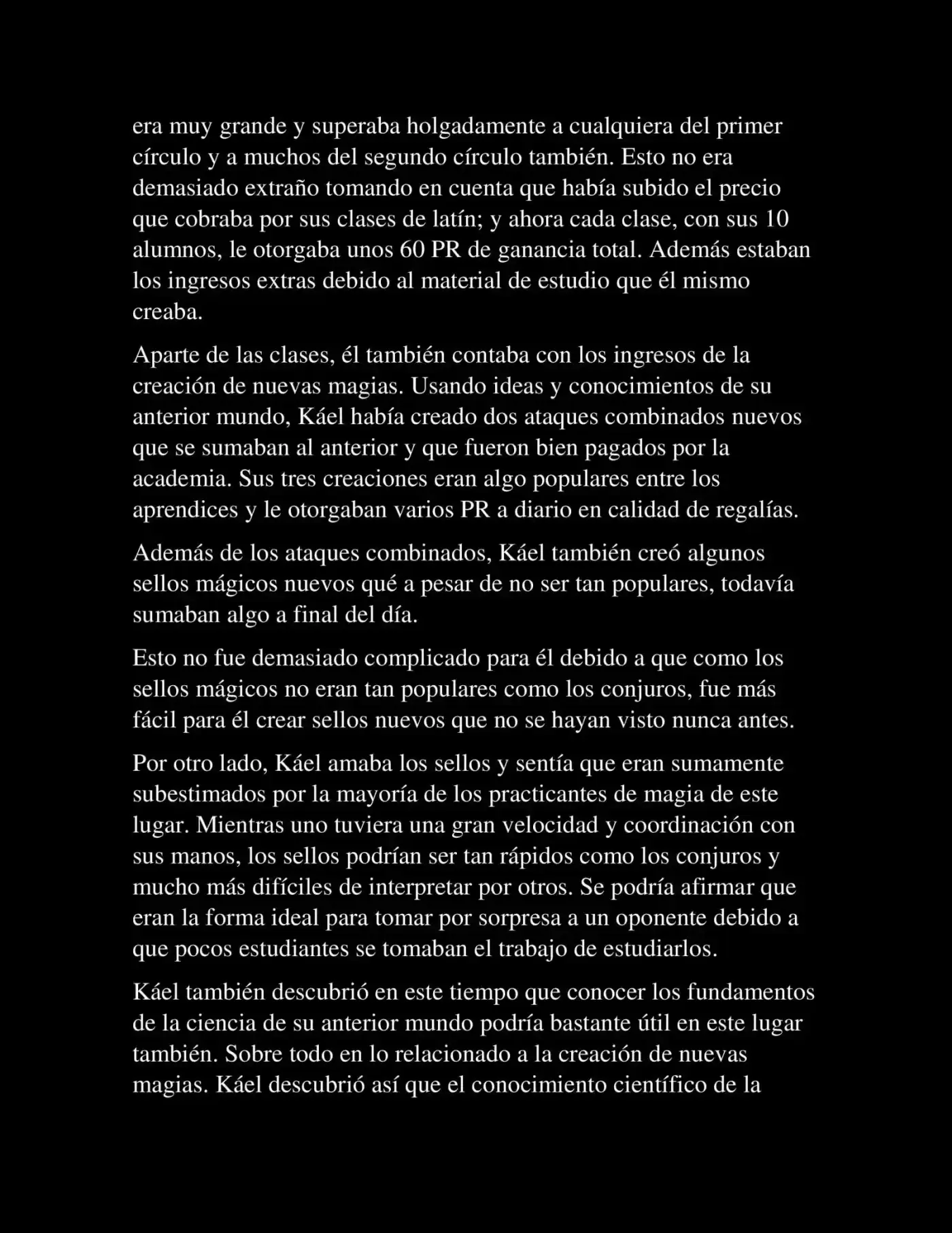 Mi Septima Reencarnación (Novela) - Capítulo 20 - Página 4 - LectorTMOo