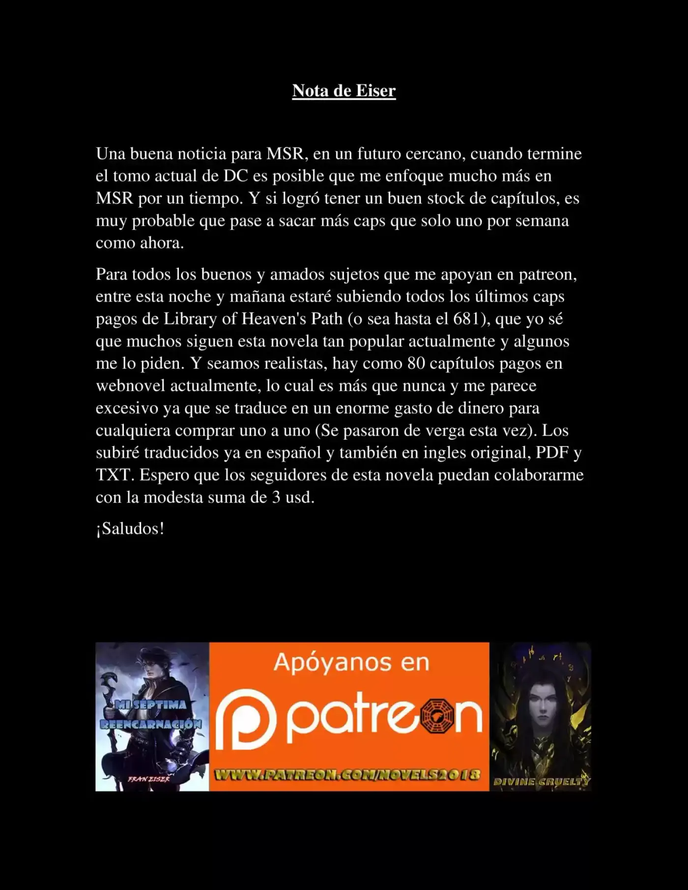 Mi Septima Reencarnación (Novela) - Capítulo 20 - Página 13 - LectorTMOo