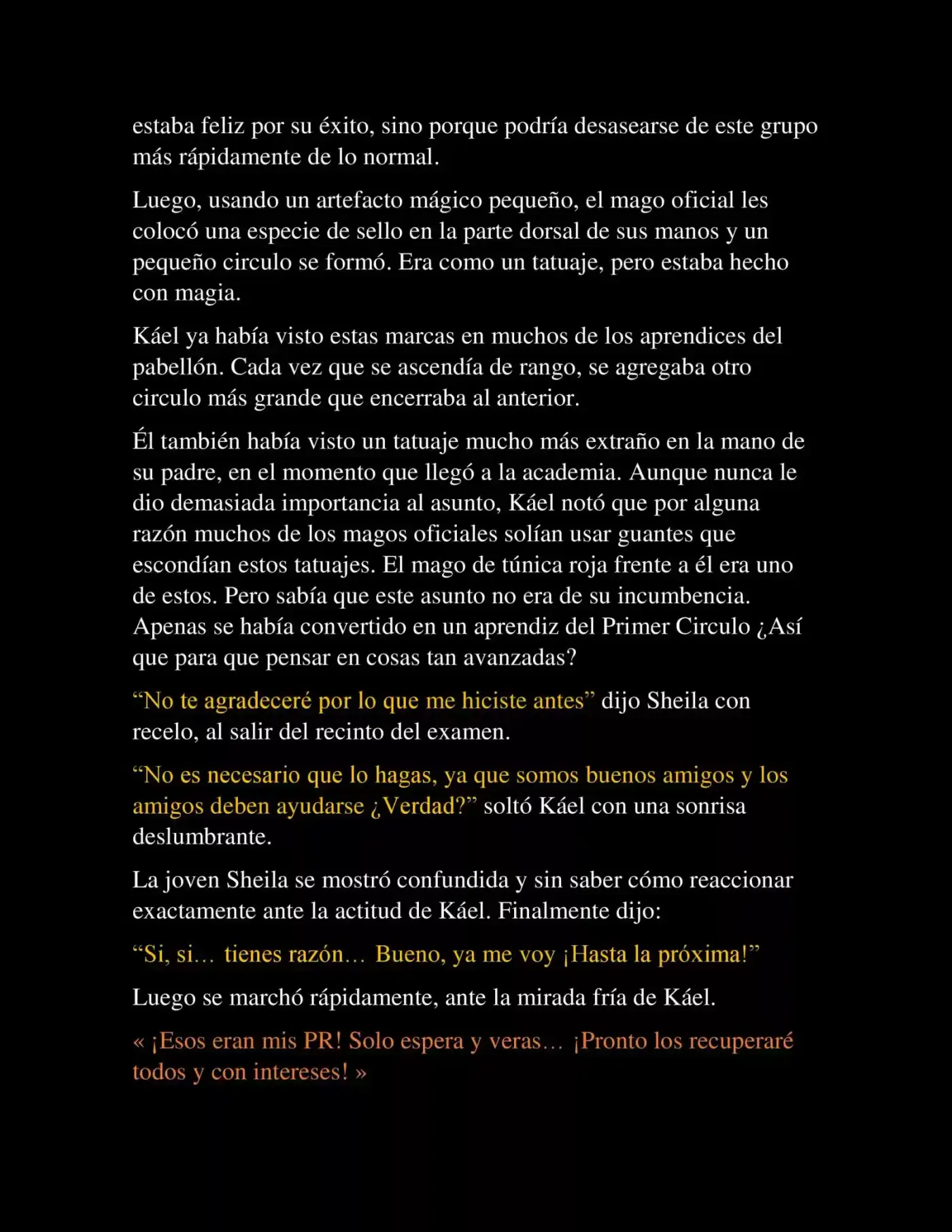 Mi Septima Reencarnación (Novela) - Capítulo 22 - Página 13 - LectorTMOo