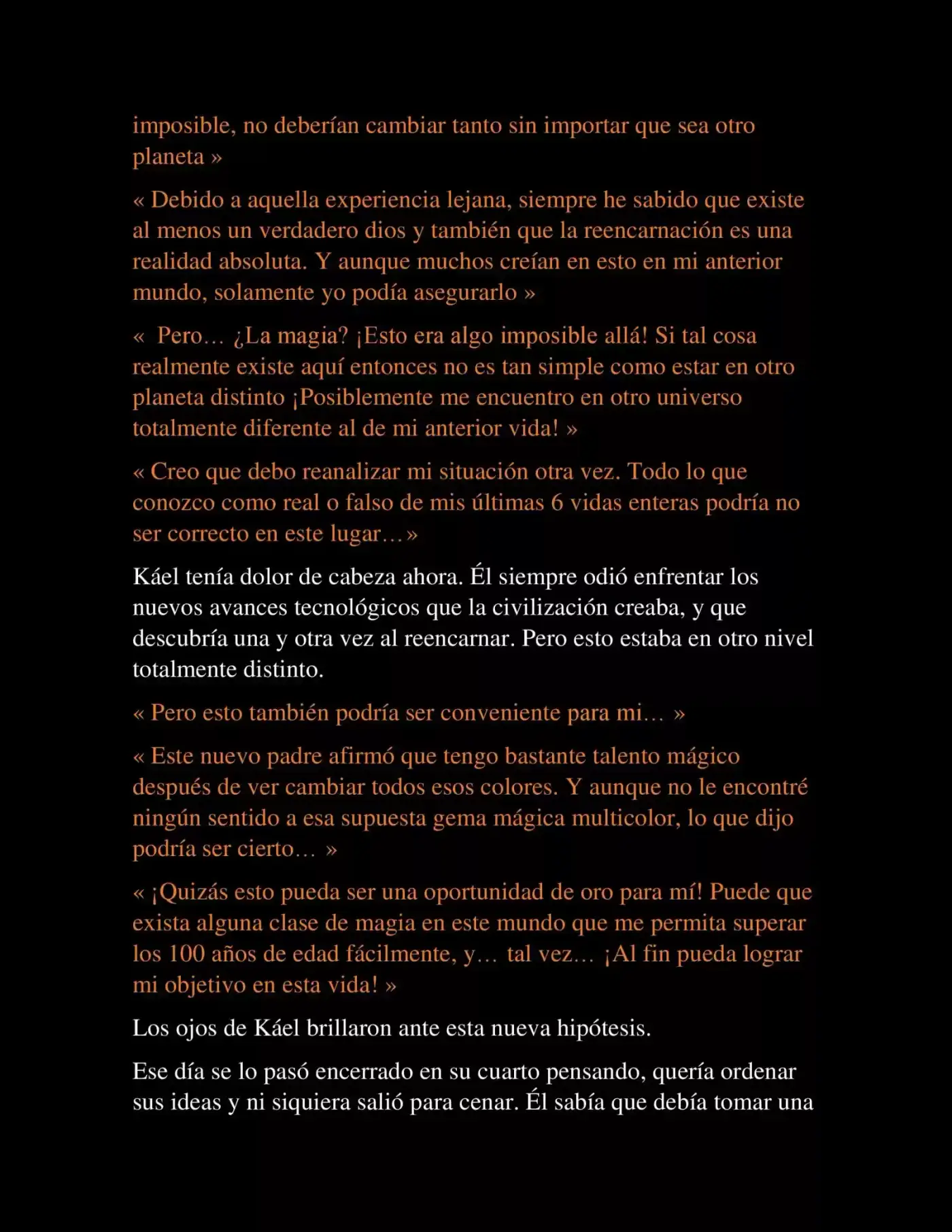 Mi Septima Reencarnación (Novela) - Capítulo 5 - Página 6 - LectorTMOo