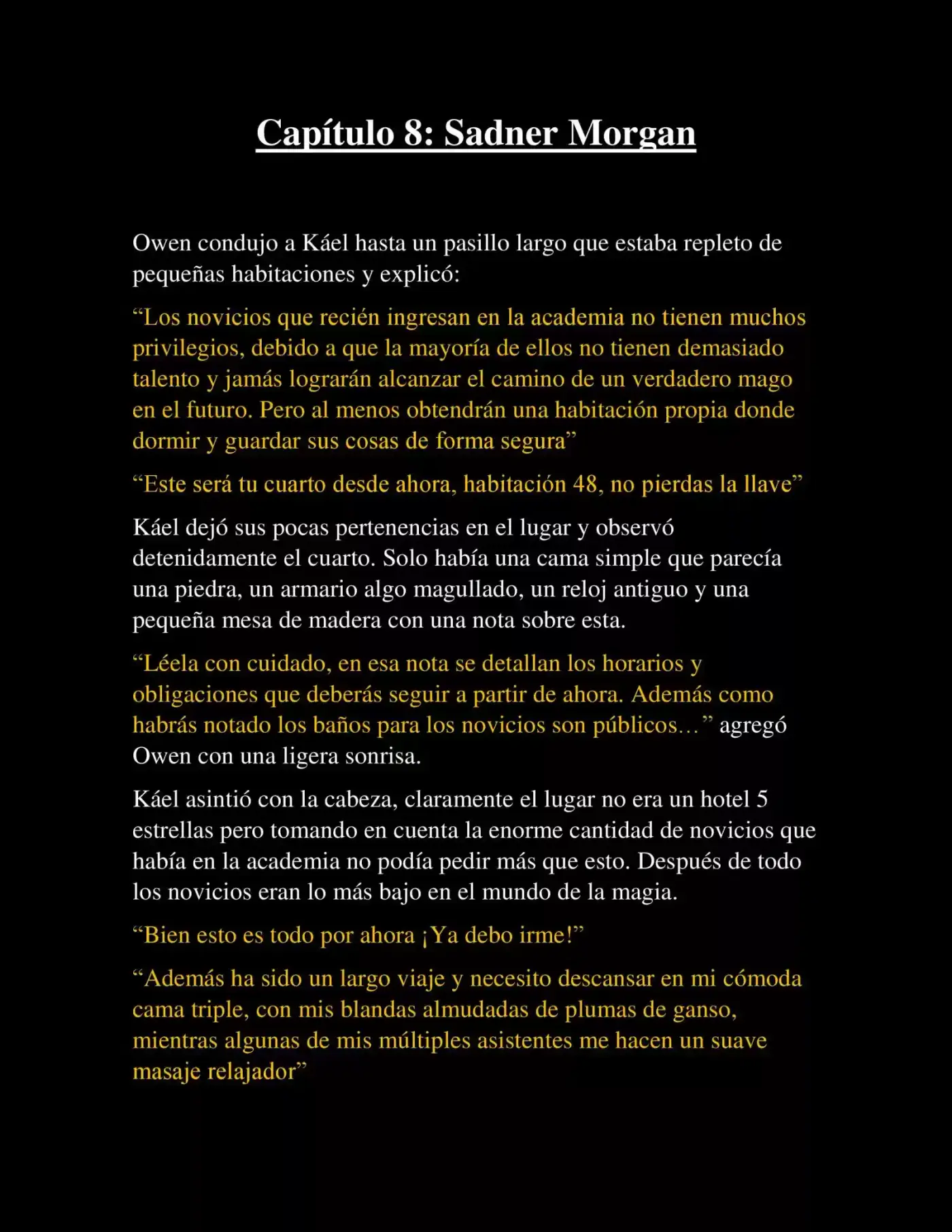 Mi Septima Reencarnación (Novela) - Capítulo 8 - Página 2 - LectorTMOo