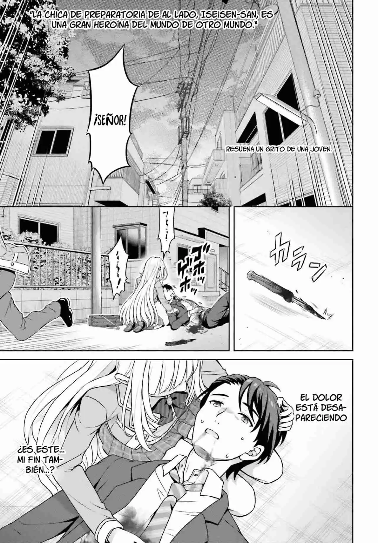 Mi Vecina Una JK, Isezaki-san, Es Una Gran Santa Que Regresó De Otro Mundo. - Capítulo 1 - Página 5 - LectorTMOo