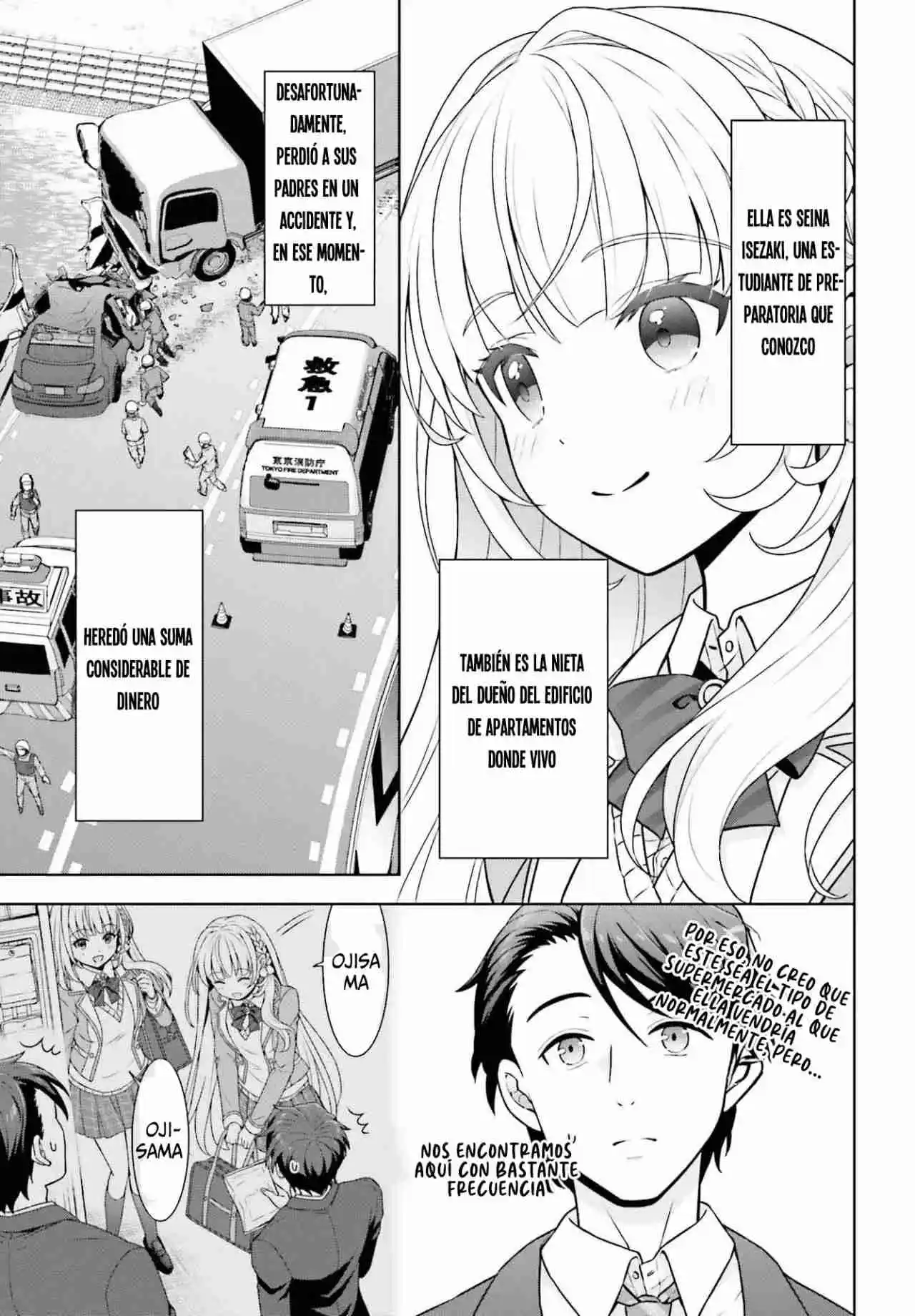 Mi Vecina Una JK, Isezaki-san, Es Una Gran Santa Que Regresó De Otro Mundo. - Capítulo 1 - Página 13 - LectorTMOo