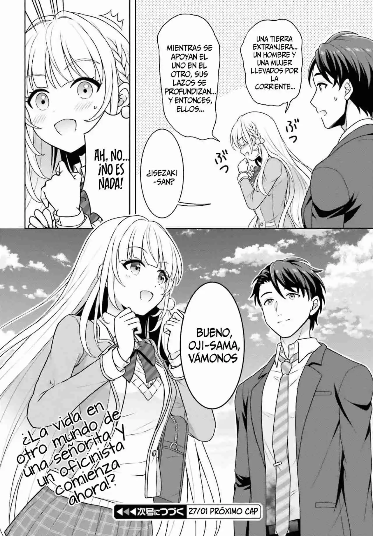 Mi Vecina Una JK, Isezaki-san, Es Una Gran Santa Que Regresó De Otro Mundo. - Capítulo 1 - Página 39 - LectorTMOo