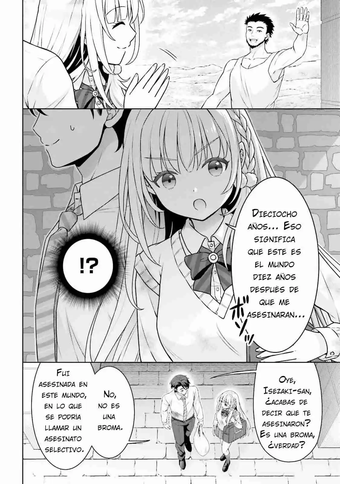 Mi Vecina Una JK, Isezaki-san, Es Una Gran Santa Que Regresó De Otro Mundo. - Capítulo 2.10 - Página 12 - LectorTMOo