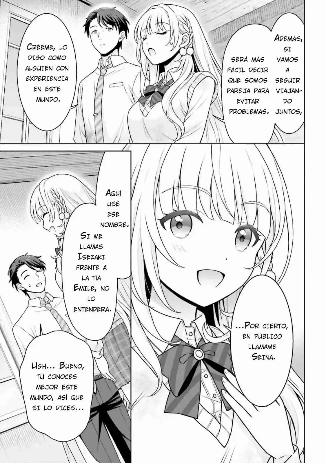 Mi Vecina Una JK, Isezaki-san, Es Una Gran Santa Que Regresó De Otro Mundo. - Capítulo 2.20 - Página 11 - LectorTMOo