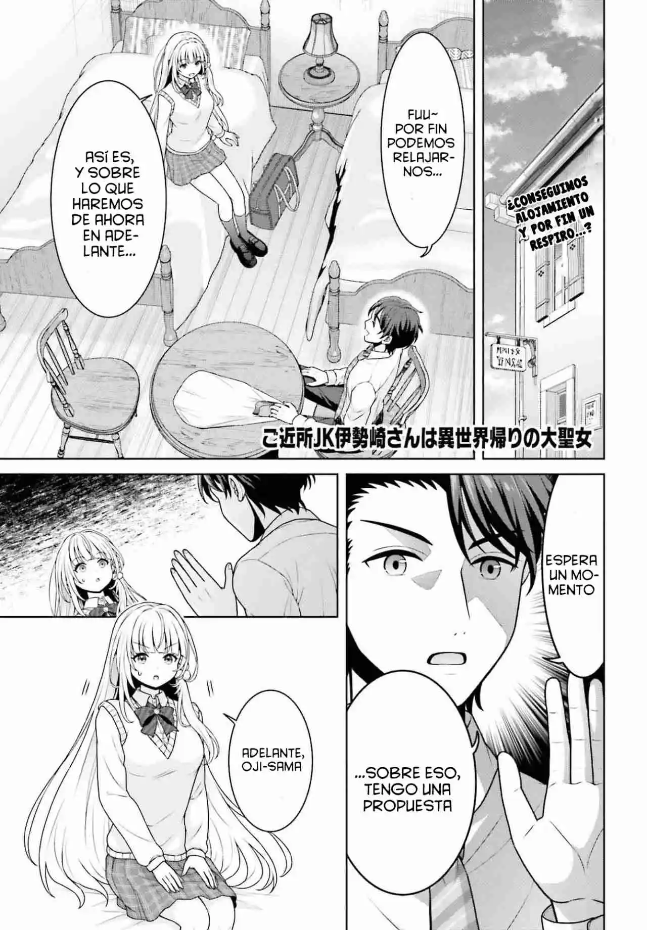 Mi Vecina Una JK, Isezaki-san, Es Una Gran Santa Que Regresó De Otro Mundo. - Capítulo 3.10 - Página 5 - LectorTMOo