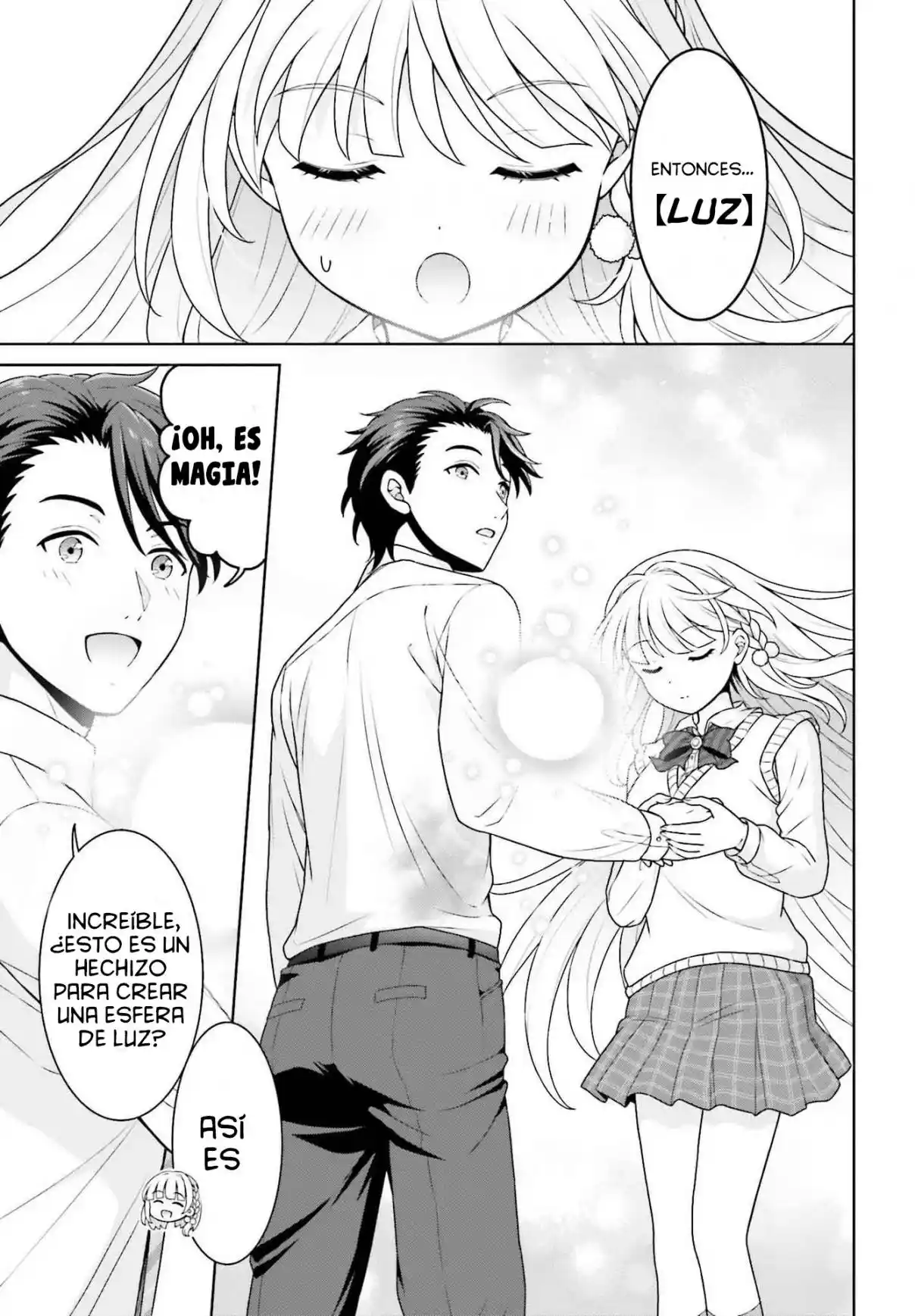 Mi Vecina Una JK, Isezaki-san, Es Una Gran Santa Que Regresó De Otro Mundo. - Capítulo 3.2 - Página 4 - LectorTMOo