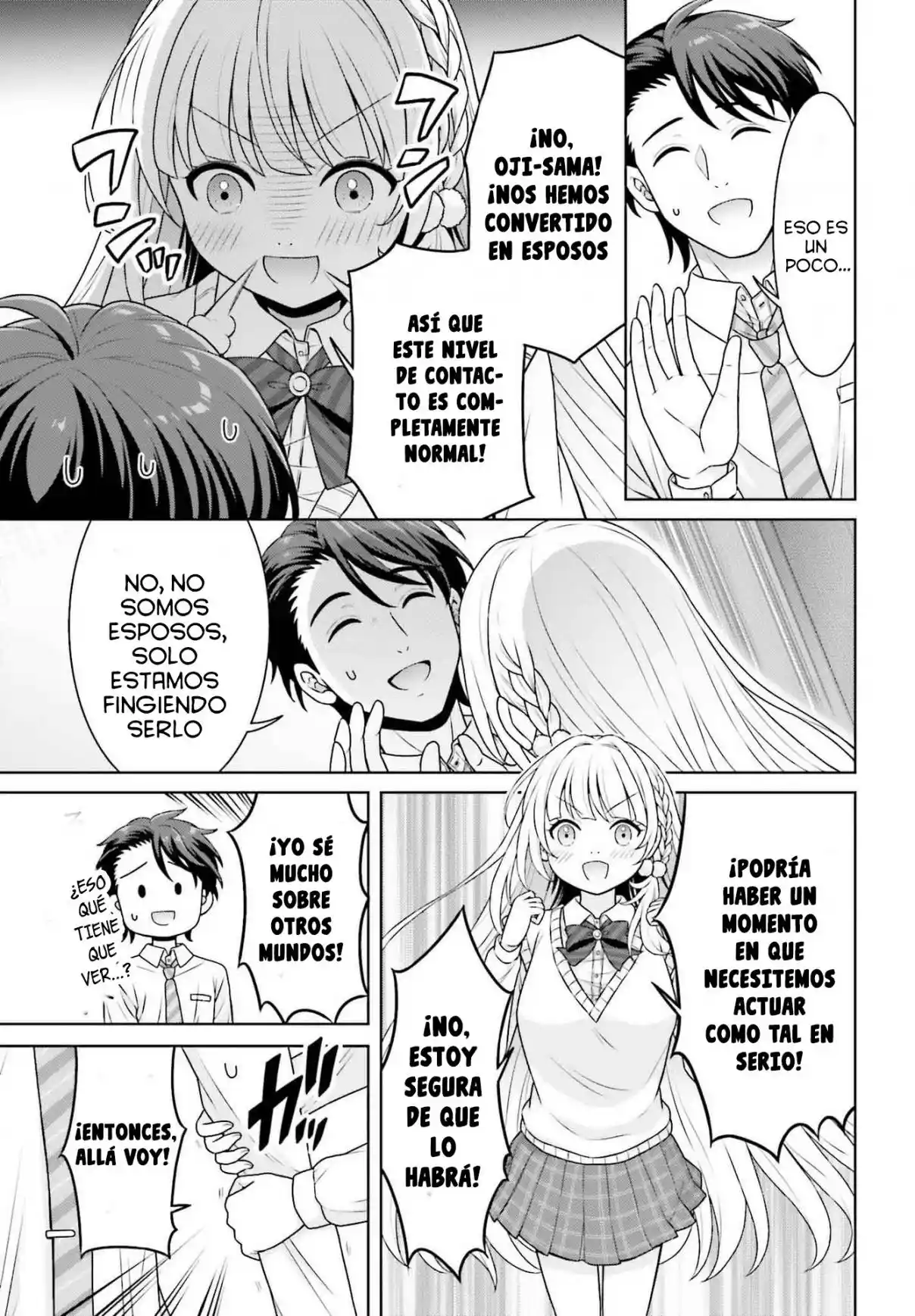 Mi Vecina Una JK, Isezaki-san, Es Una Gran Santa Que Regresó De Otro Mundo. - Capítulo 3.2 - Página 6 - LectorTMOo