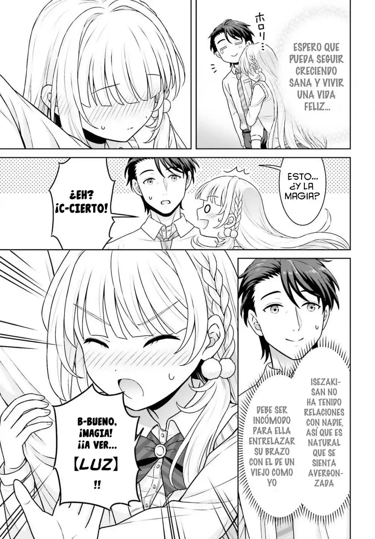 Mi Vecina Una JK, Isezaki-san, Es Una Gran Santa Que Regresó De Otro Mundo. - Capítulo 3.2 - Página 8 - LectorTMOo