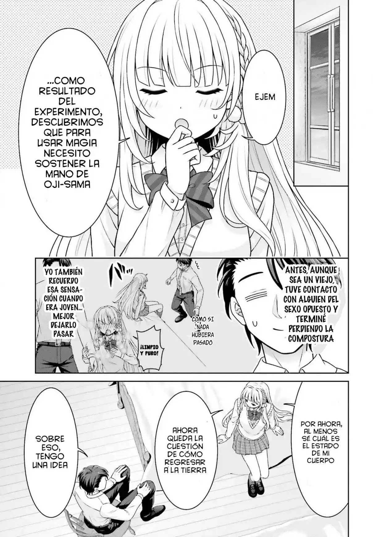 Mi Vecina Una JK, Isezaki-san, Es Una Gran Santa Que Regresó De Otro Mundo. - Capítulo 3.2 - Página 12 - LectorTMOo