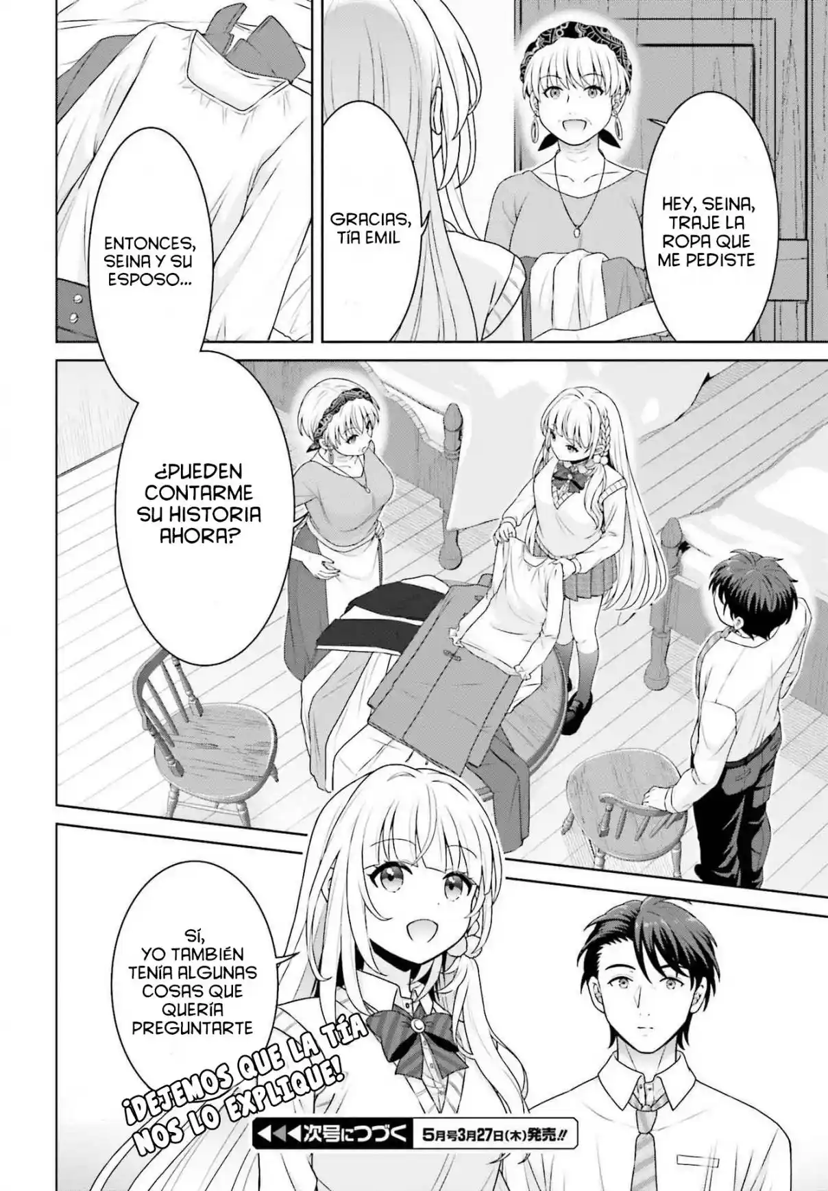 Mi Vecina Una JK, Isezaki-san, Es Una Gran Santa Que Regresó De Otro Mundo. - Capítulo 3.2 - Página 15 - LectorTMOo