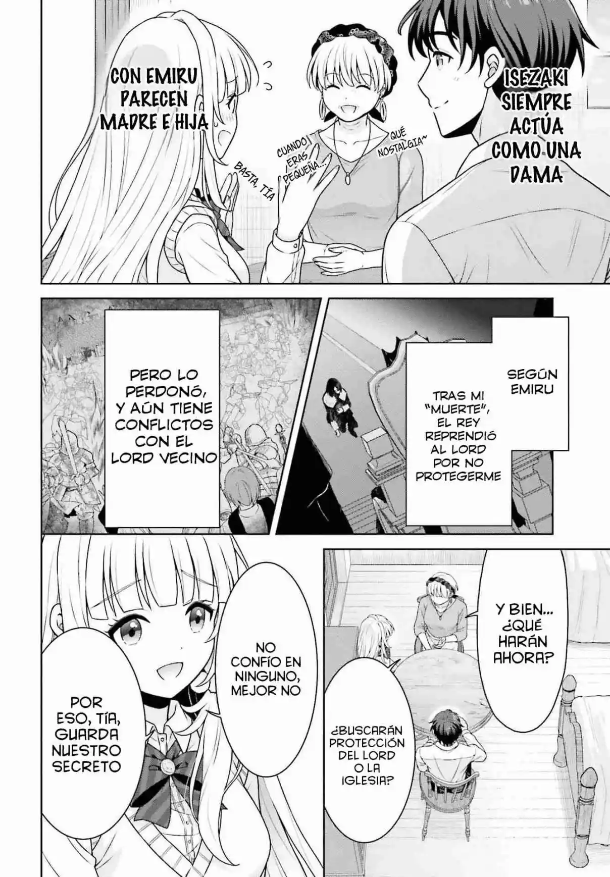 Mi Vecina Una JK, Isezaki-san, Es Una Gran Santa Que Regresó De Otro Mundo. - Capítulo 4.1 - Página 4 - LectorTMOo