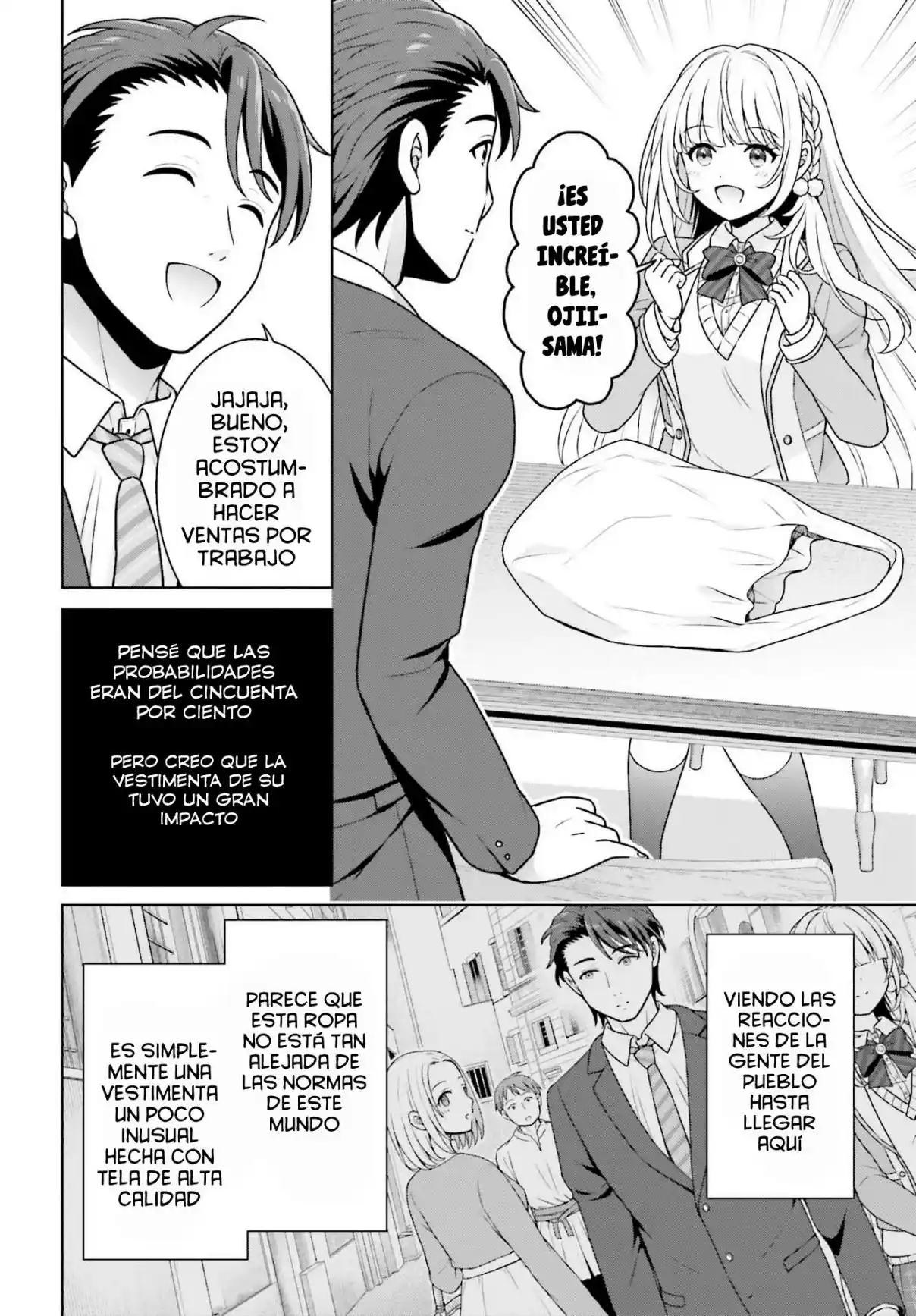 Mi Vecina Una JK, Isezaki-san, Es Una Gran Santa Que Regresó De Otro Mundo. - Capítulo 5 - Página 4 - LectorTMOo
