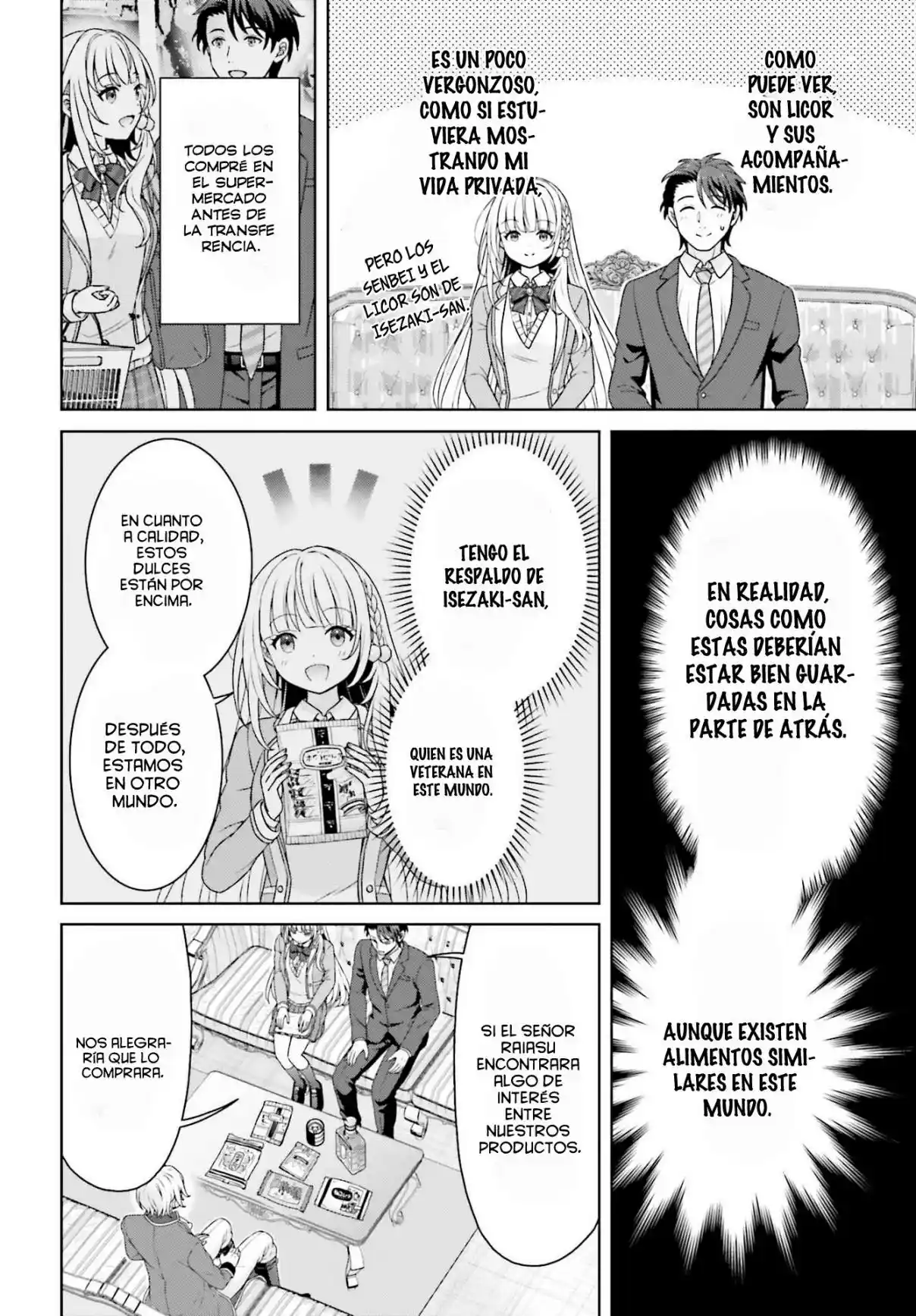 Mi Vecina Una JK, Isezaki-san, Es Una Gran Santa Que Regresó De Otro Mundo. - Capítulo 5 - Página 8 - LectorTMOo