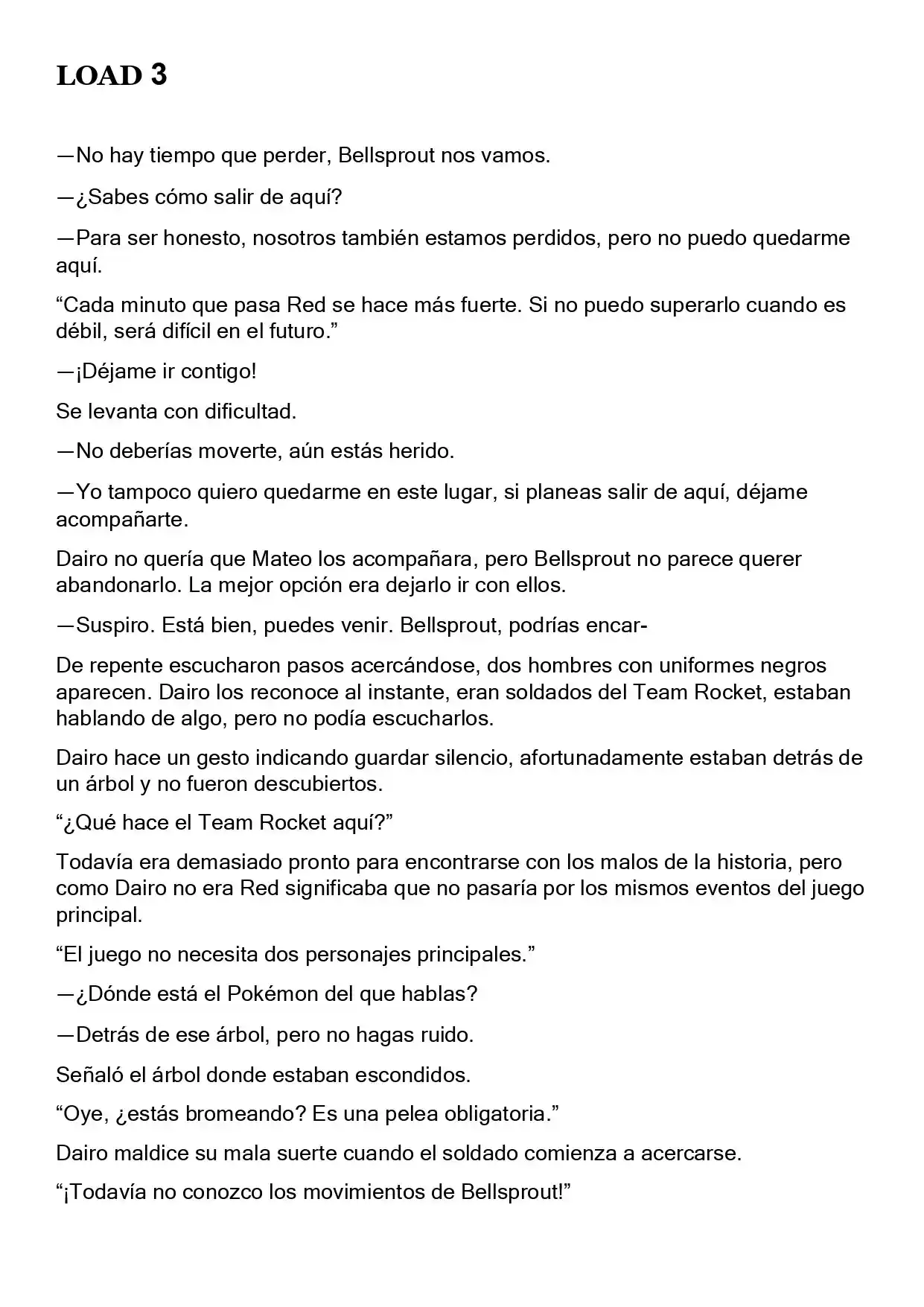 Mi Verdadera Aventura Pokémon (Novela) - Capítulo 5 - Página 1 - LectorTMOo