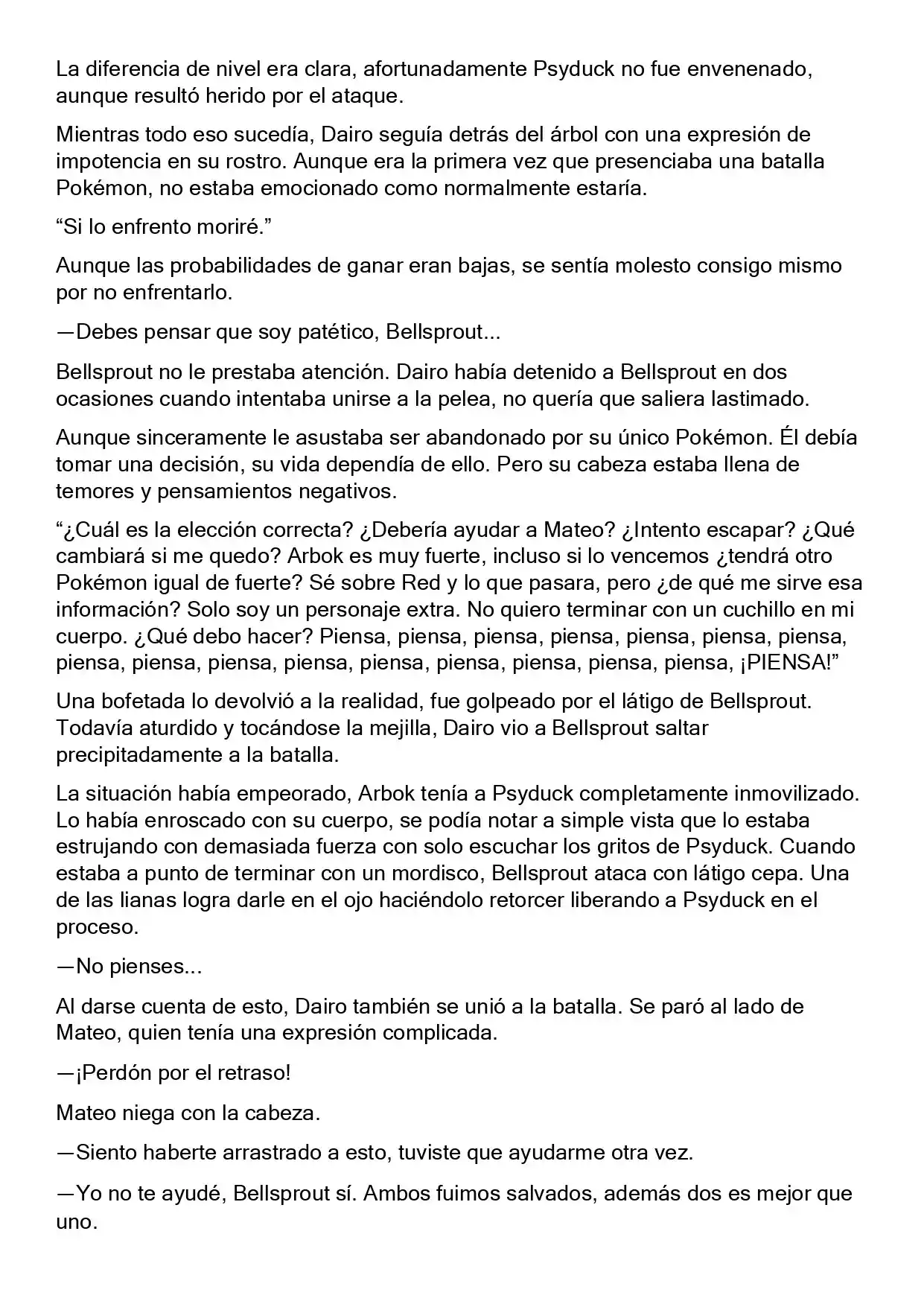 Mi Verdadera Aventura Pokémon (Novela) - Capítulo 5 - Página 4 - LectorTMOo