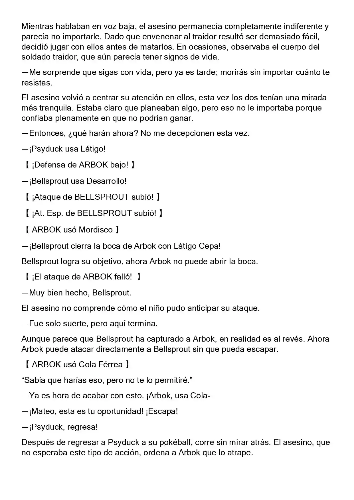 Mi Verdadera Aventura Pokémon (Novela) - Capítulo 6 - Página 5 - LectorTMOo