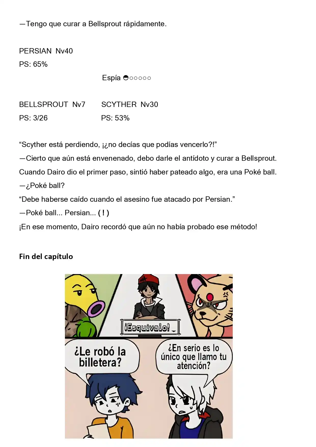 Mi Verdadera Aventura Pokémon (Novela) - Capítulo 8 - Página 5 - LectorTMOo