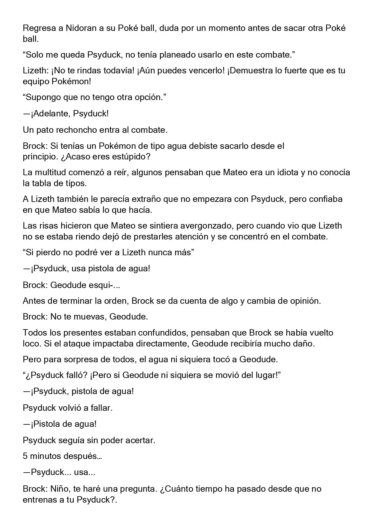 Mi Verdadera Aventura Pokémon (Novela) - Capítulo 9 - Página 9 - LectorTMOo