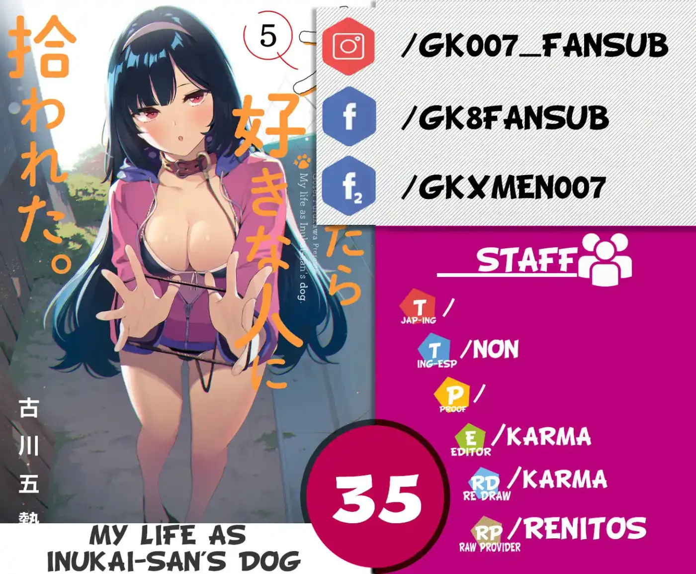 Mi Vida Como El Perro De Inukai-san - Capítulo 35 - Página 1 - LectorTMOo