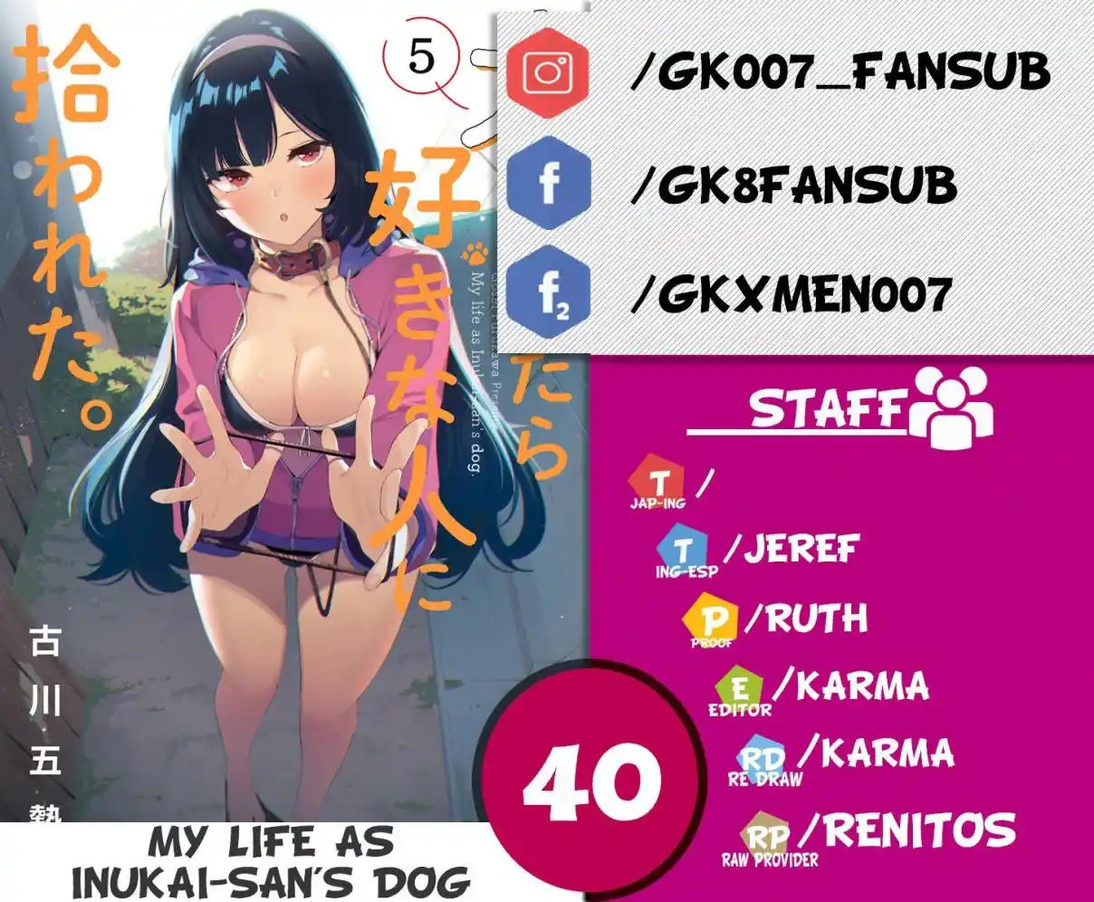 Mi Vida Como El Perro De Inukai-san - Capítulo 40 - Página 1 - LectorTMOo