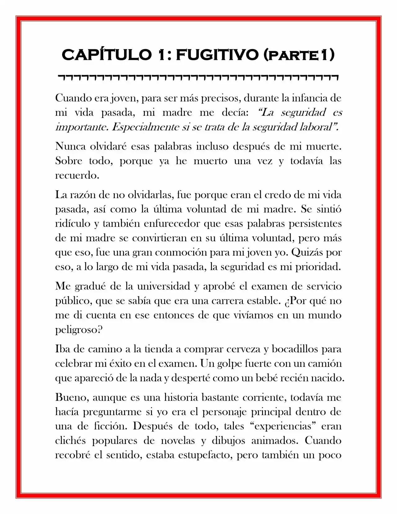 MI VIDA COMO FUNCIONARIO RENACE EN UN MUNDO EXTRAÑO (Novela) - Capítulo 1 - Página 2 - LectorTMOo