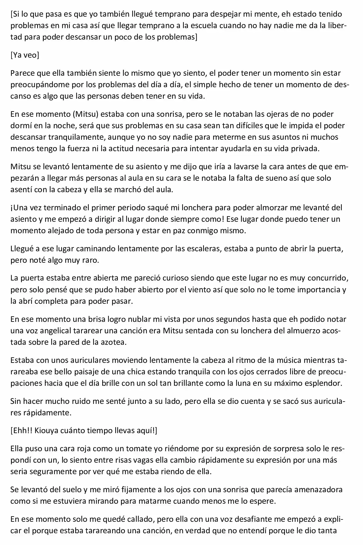 Mi Vida Escolar Fingiendo Ser Una Persona Sin Valor - Capítulo 1 - Página 5 - LectorTMOo