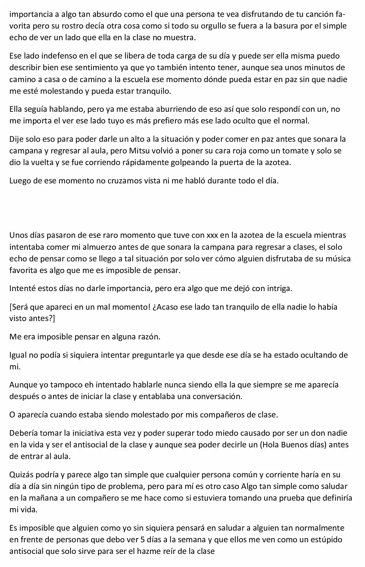 Mi Vida Escolar Fingiendo Ser Una Persona Sin Valor - Capítulo 1 - Página 6 - LectorTMOo