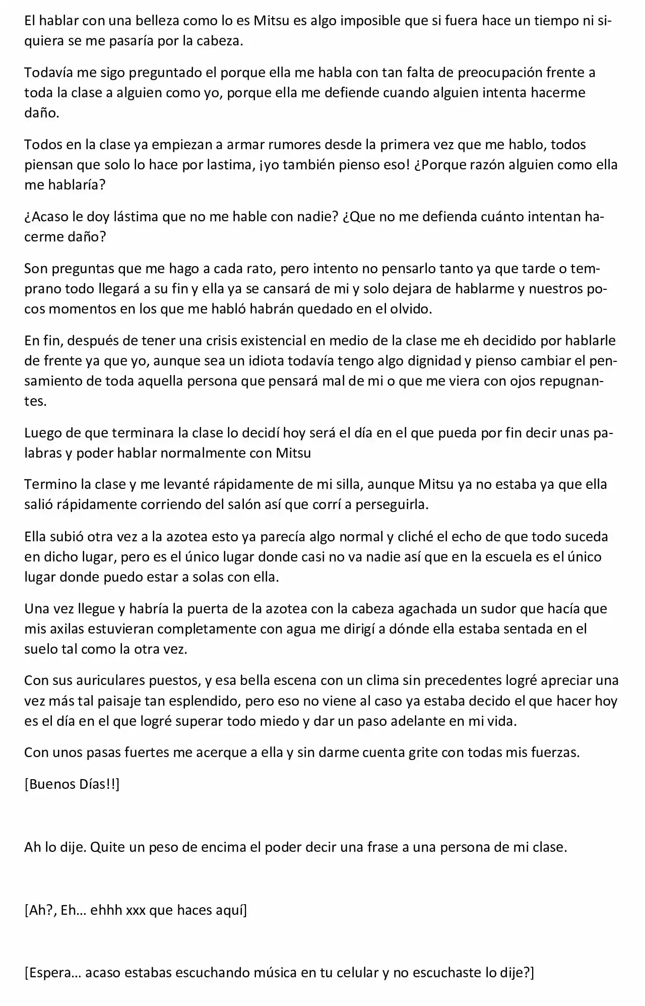 Mi Vida Escolar Fingiendo Ser Una Persona Sin Valor - Capítulo 1 - Página 7 - LectorTMOo