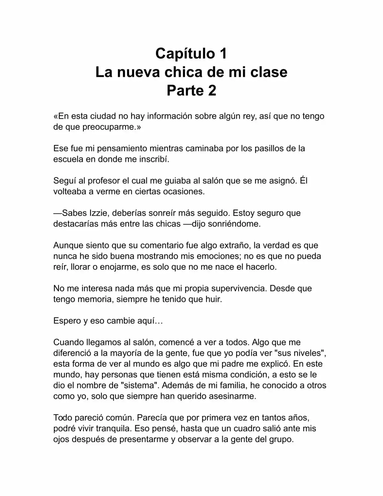 Mi Vida Escolar Fingiendo Ser Una Persona Sin Valor - Capítulo 1.10 - Página 1 - LectorTMOo