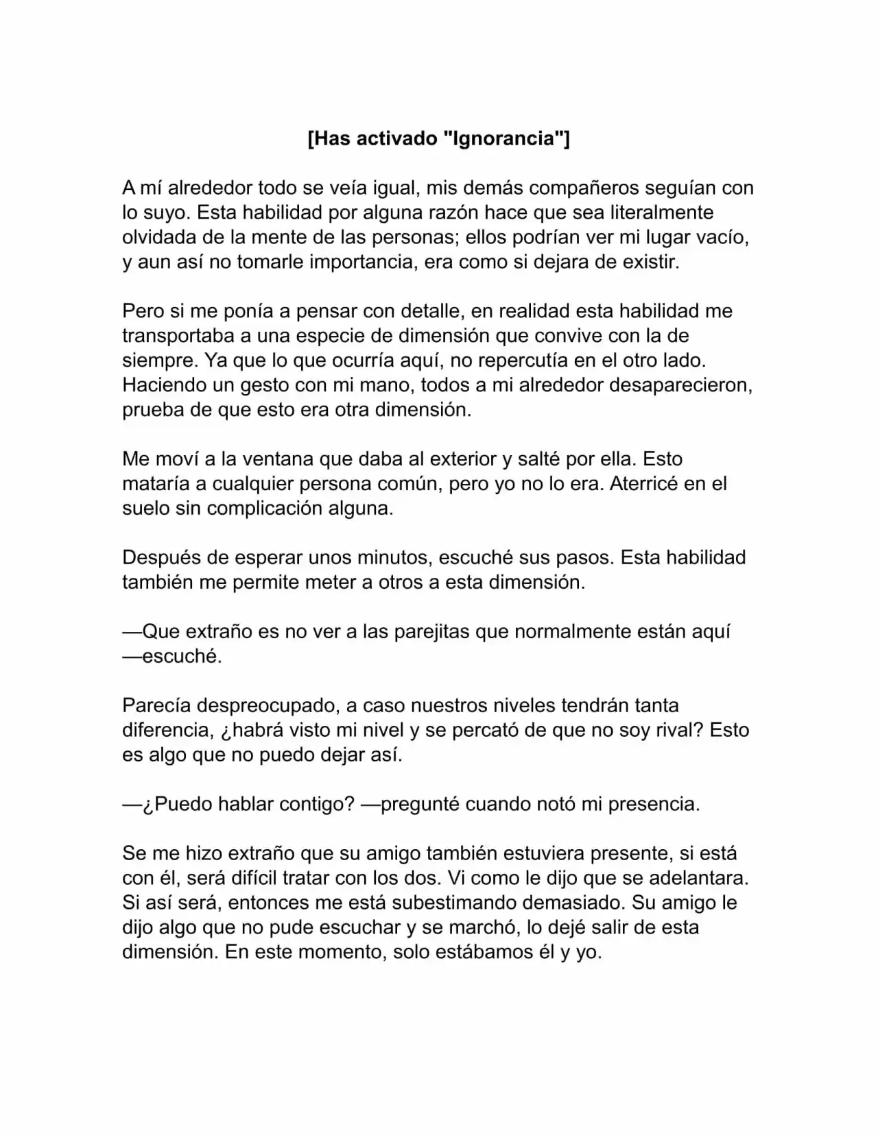 Mi Vida Escolar Fingiendo Ser Una Persona Sin Valor - Capítulo 1.10 - Página 3 - LectorTMOo
