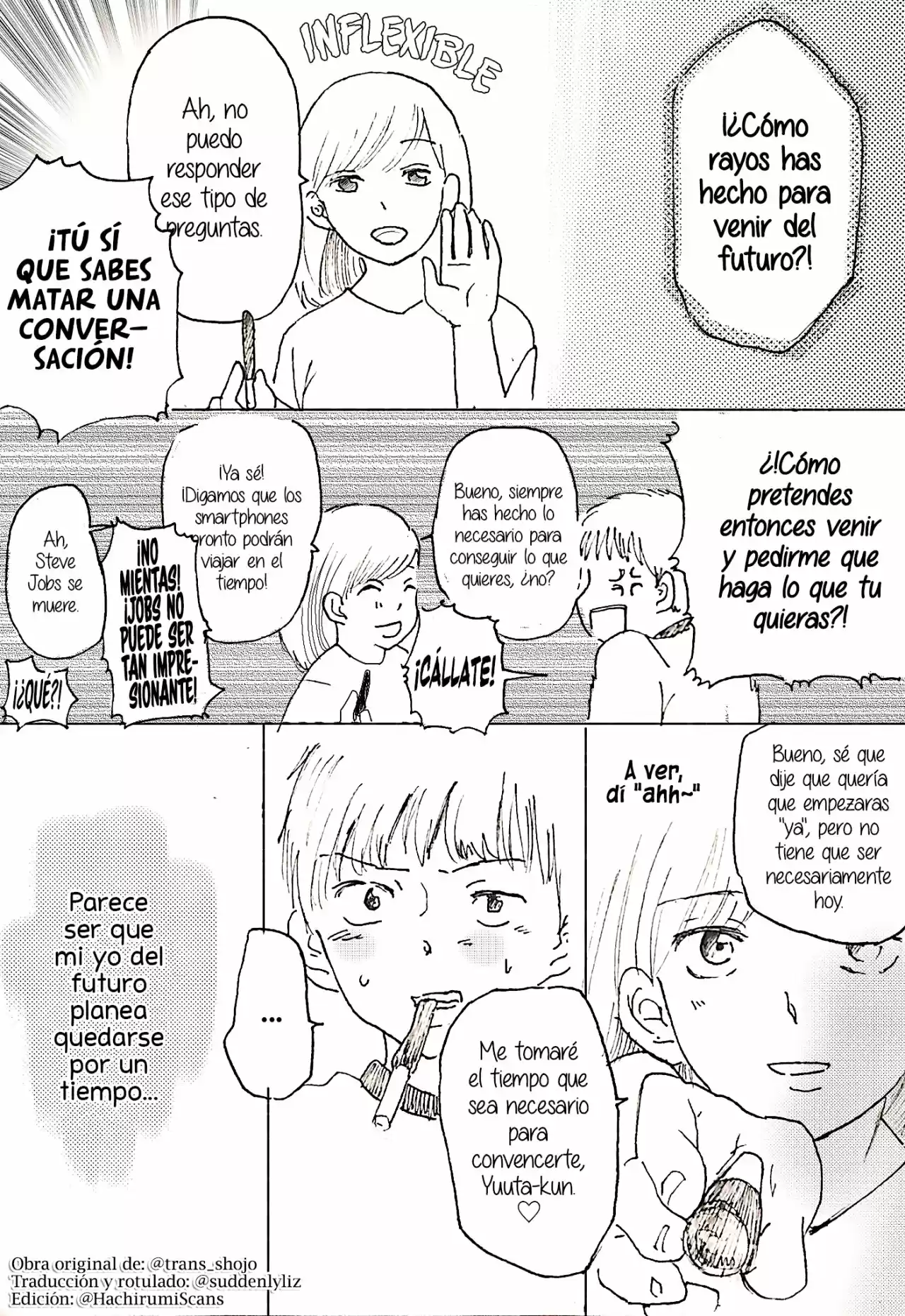 Mi Yo Del Futuro Ha Venido Para Convencerme De Convertirme En Mujer - Capítulo 2 - Página 4 - LectorTMOo