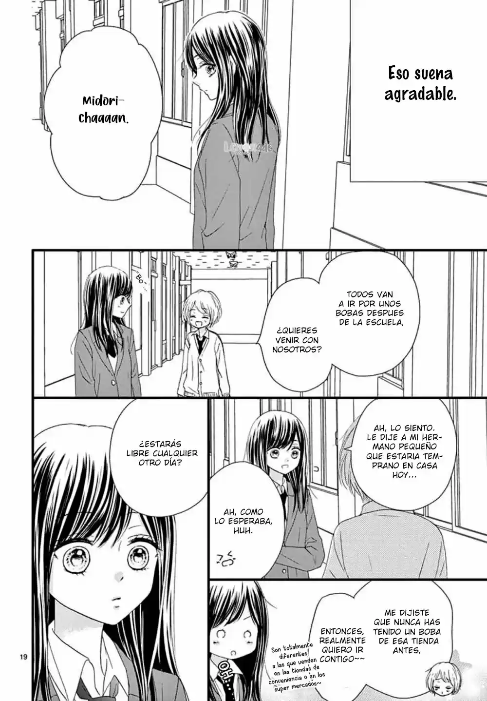 Midori No Tomari Ki - Capítulo 1 - Página 21 - LectorTMOo