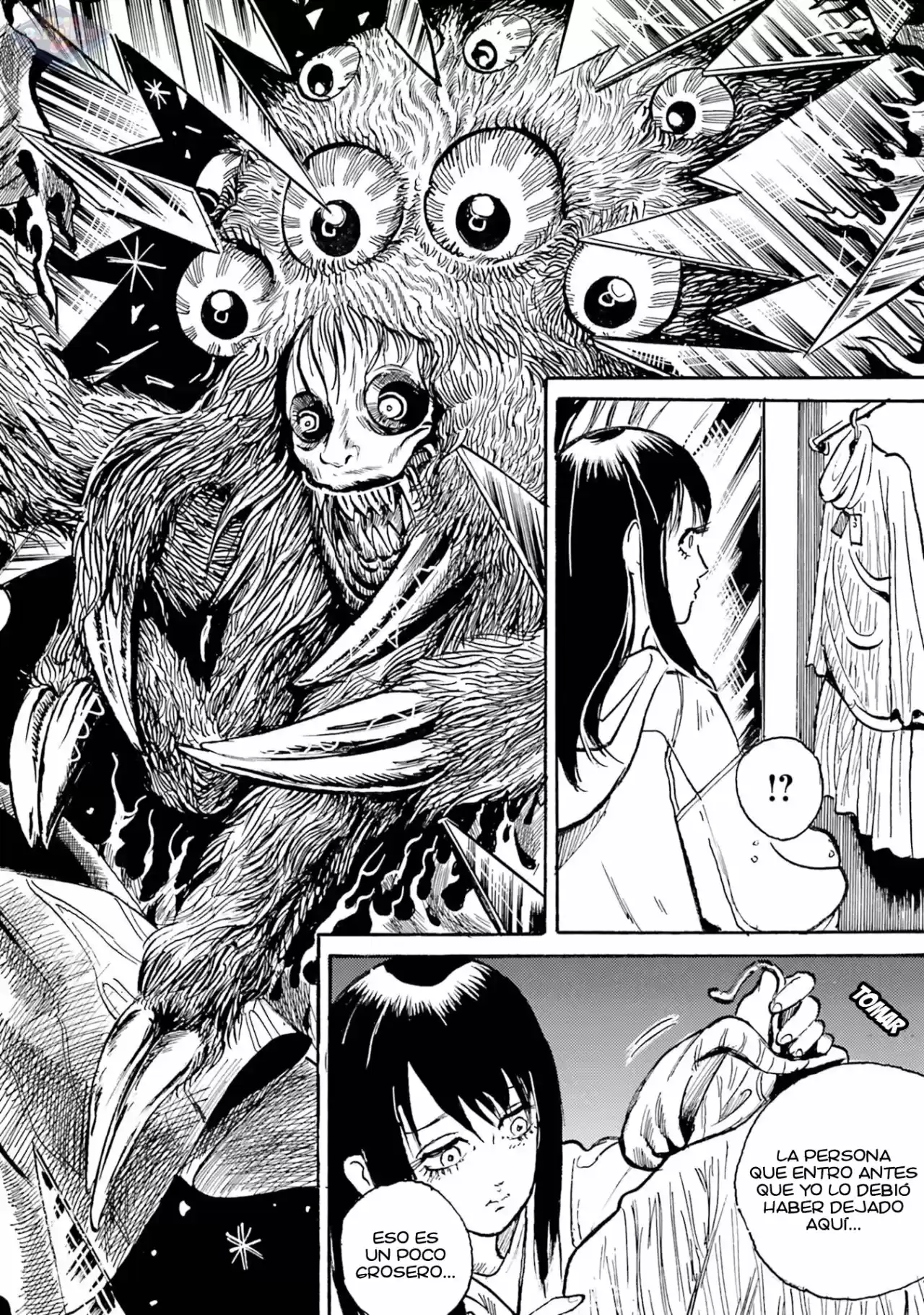Mieruko-chan To Ju-on - Capítulo 3 - Página 4 - LectorTMOo