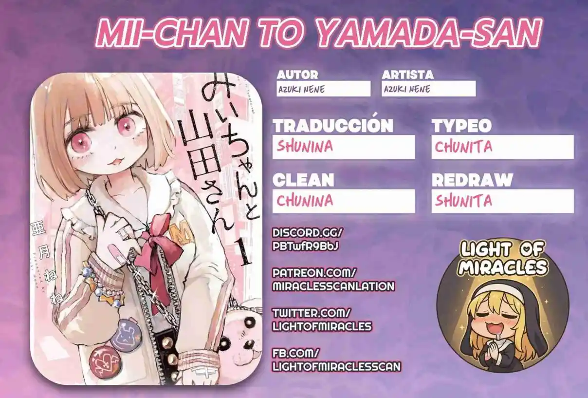 Mii-chan To Yamada-san - Capítulo 1 - Página 1 - LectorTMOo