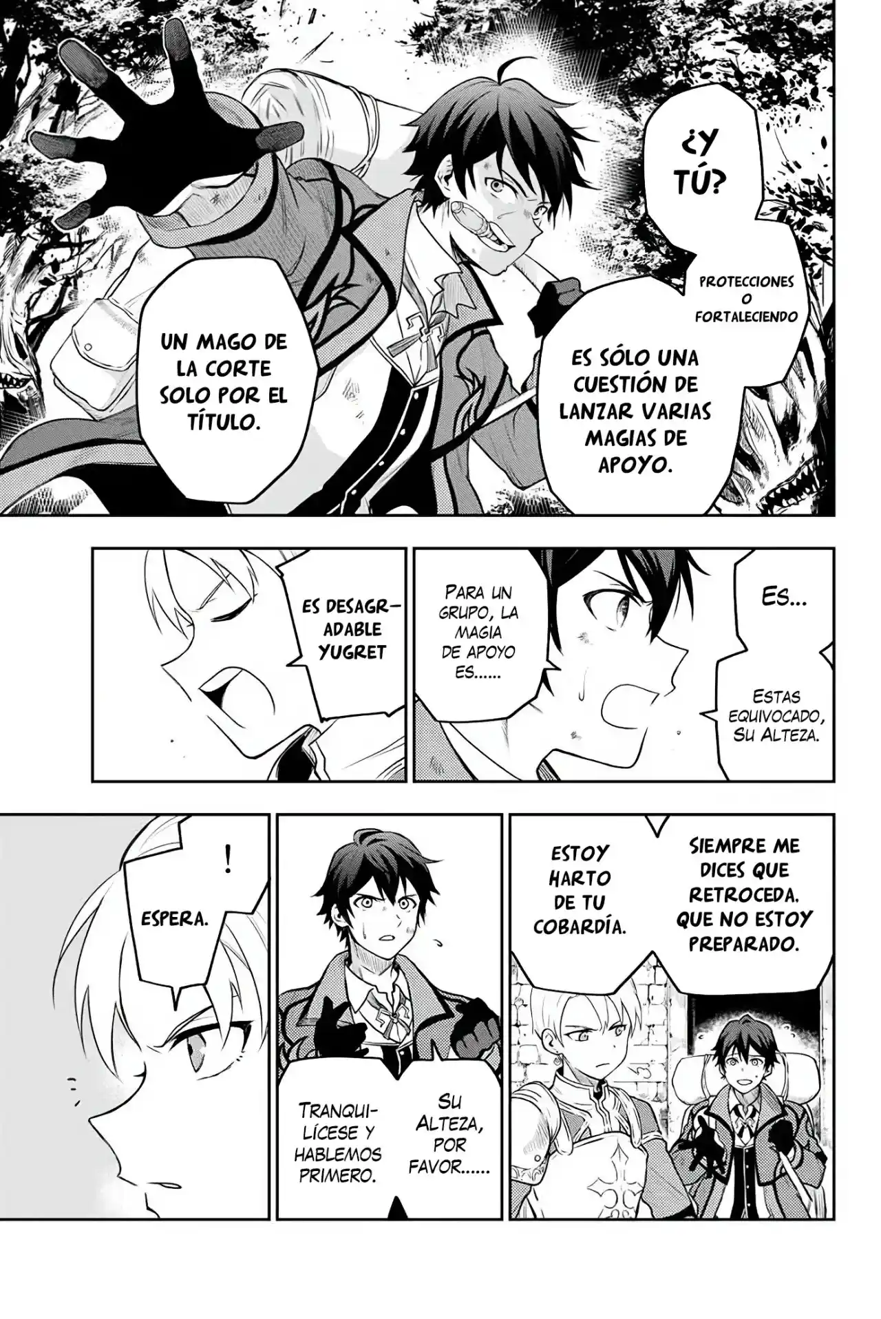 Mikata Ga Yowa Sugite Hojo Mahou Ni Toushite Ita Kyuutei Mahoushi, Tsuihou Sarete Saikyou Wo Mezasu capítulo 1 página 8
