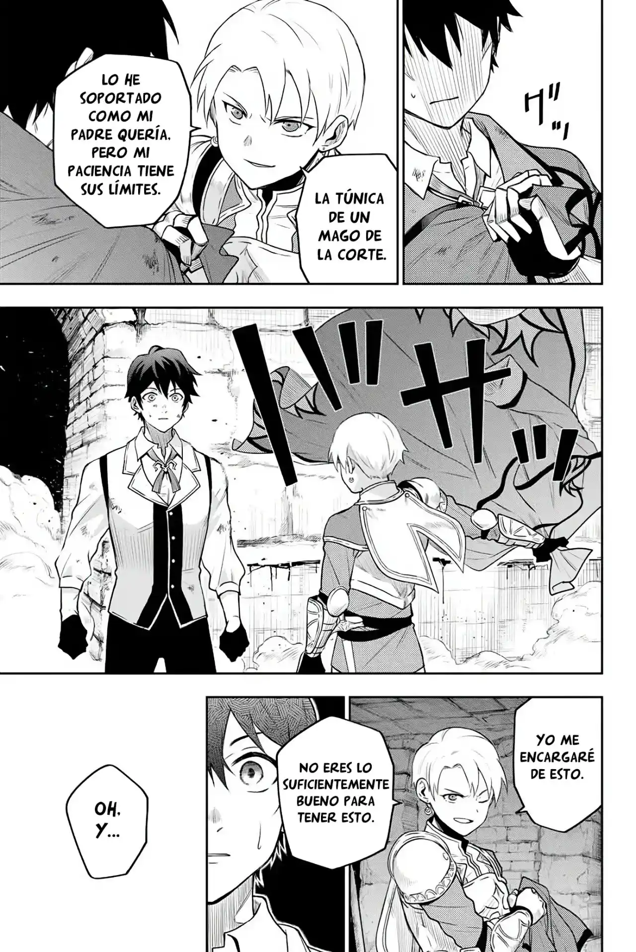 Mikata Ga Yowa Sugite Hojo Mahou Ni Toushite Ita Kyuutei Mahoushi, Tsuihou Sarete Saikyou Wo Mezasu capítulo 1 página 10