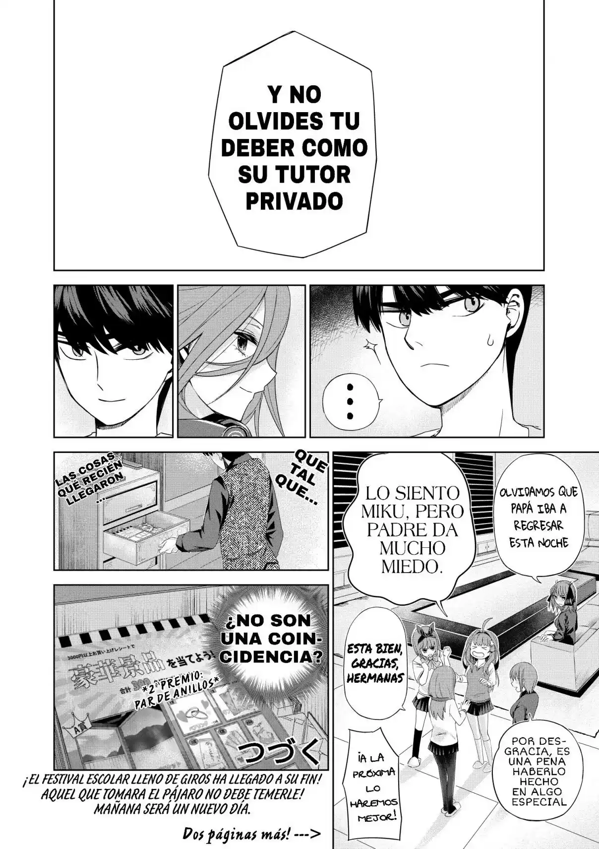 Miku No Hanayome: Vol. 14 - Capítulo 115 - Página 15 - LectorTMOo