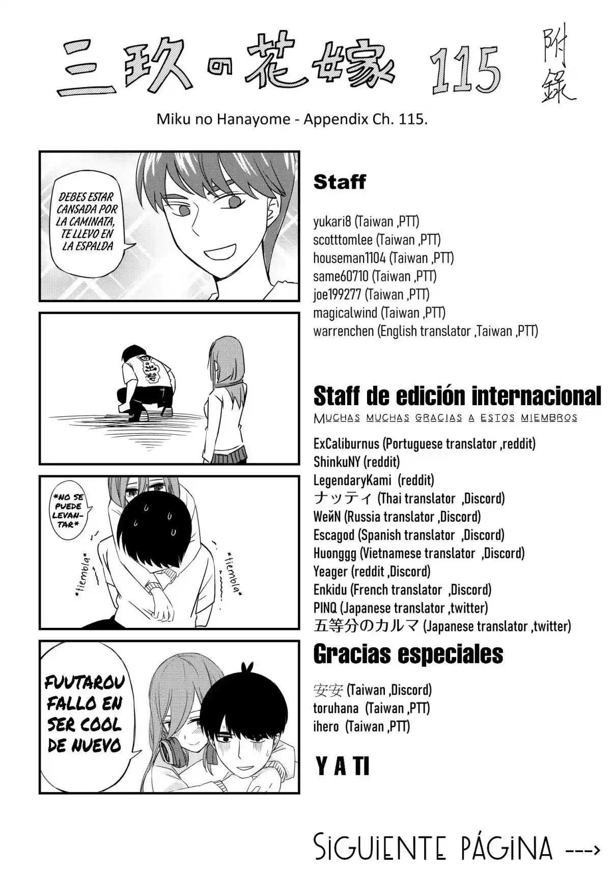 Miku No Hanayome: Vol. 14 - Capítulo 115 - Página 16 - LectorTMOo