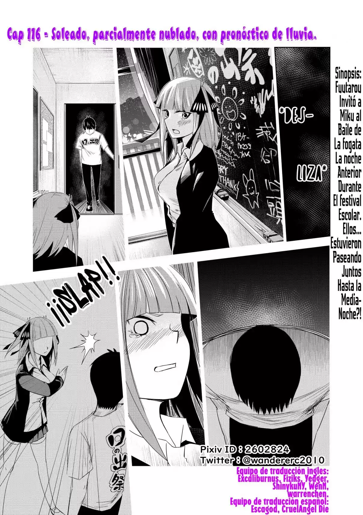 Miku No Hanayome: Vol. 14 - Capítulo 116 - Página 1 - LectorTMOo