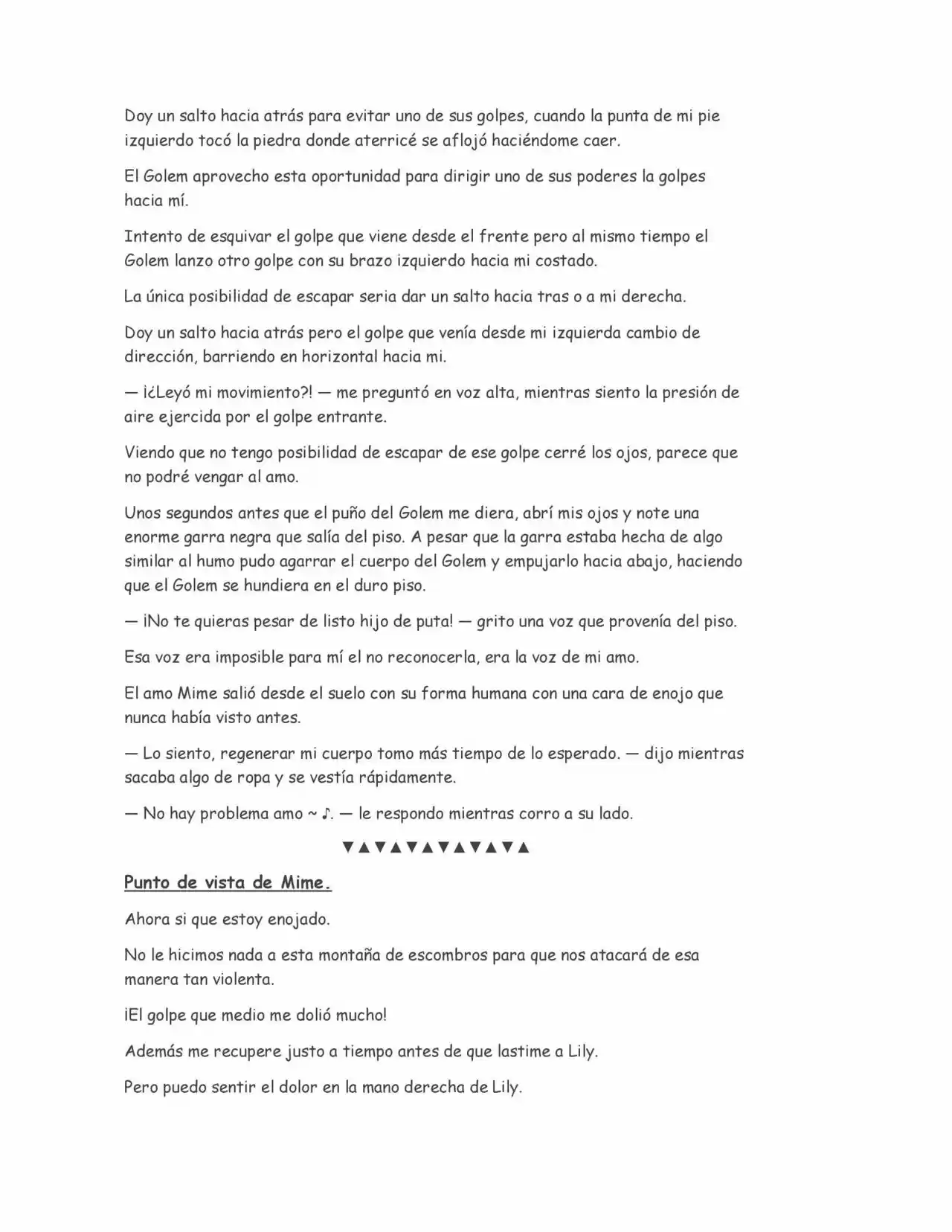 ¡Mimic! (Novela) - Capítulo 11 - Página 5 - LectorTMOo