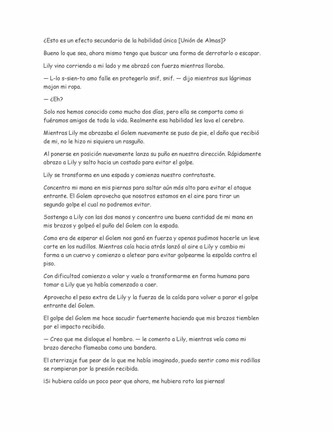 ¡Mimic! (Novela) - Capítulo 11 - Página 6 - LectorTMOo