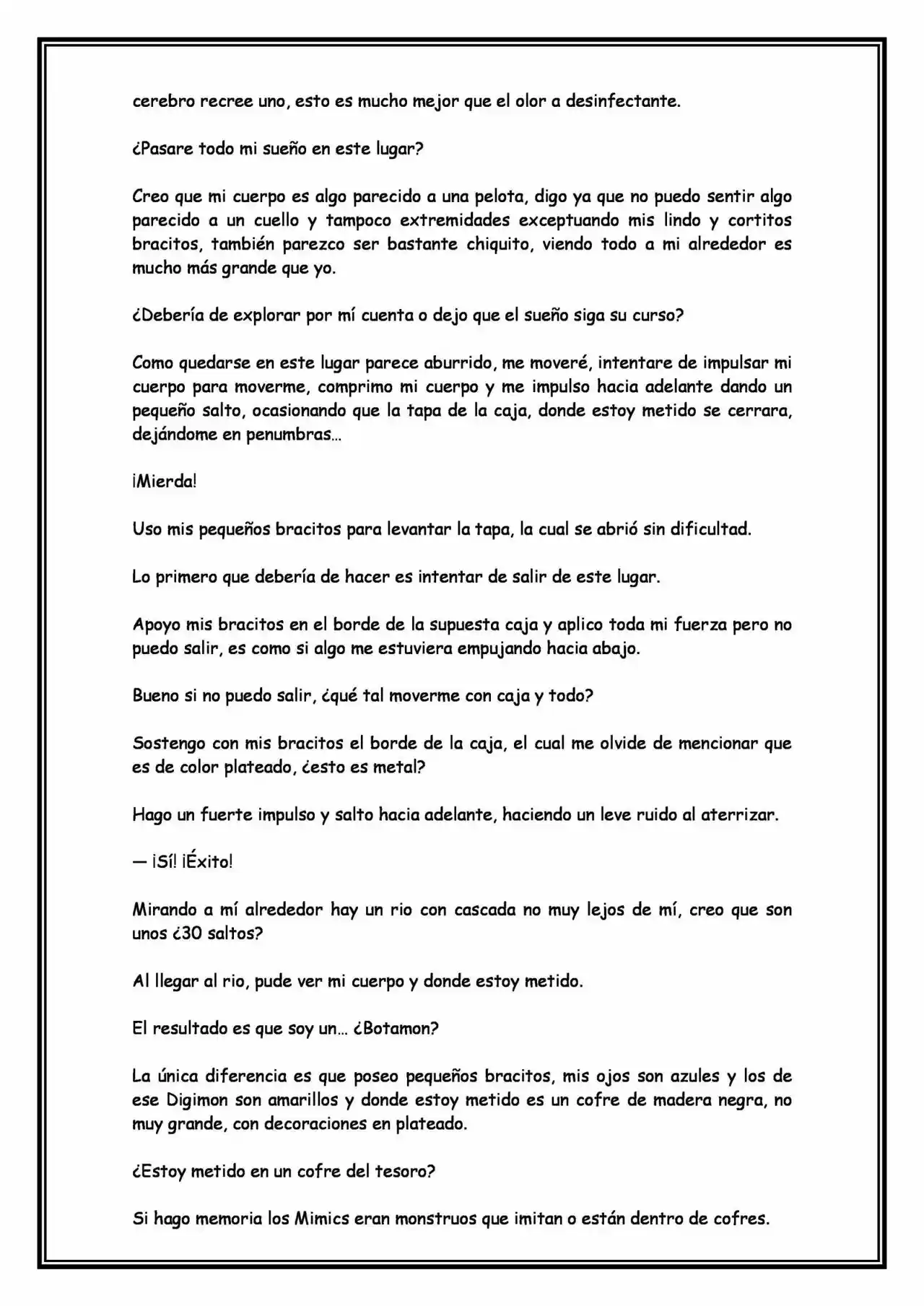¡Mimic! (Novela) - Capítulo 2 - Página 2 - LectorTMOo