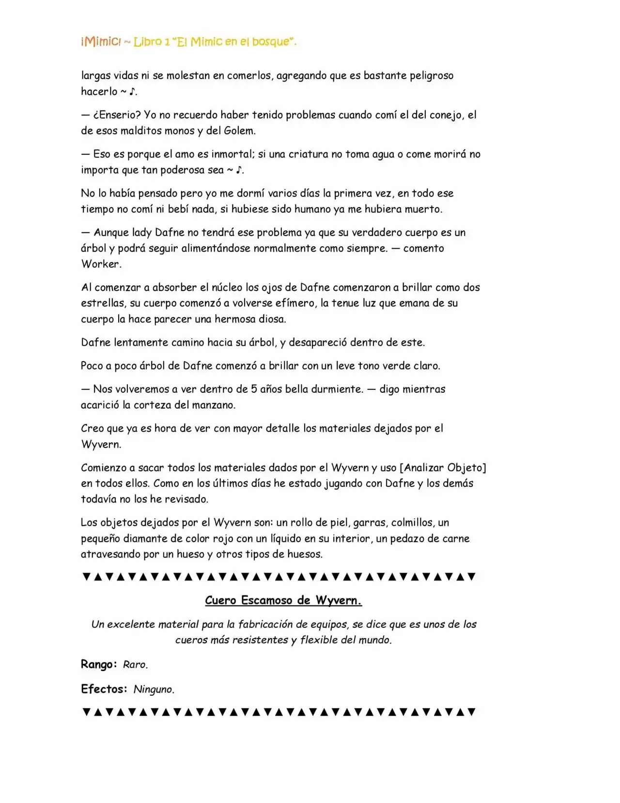 ¡Mimic! (Novela) - Capítulo 20 - Página 6 - LectorTMOo