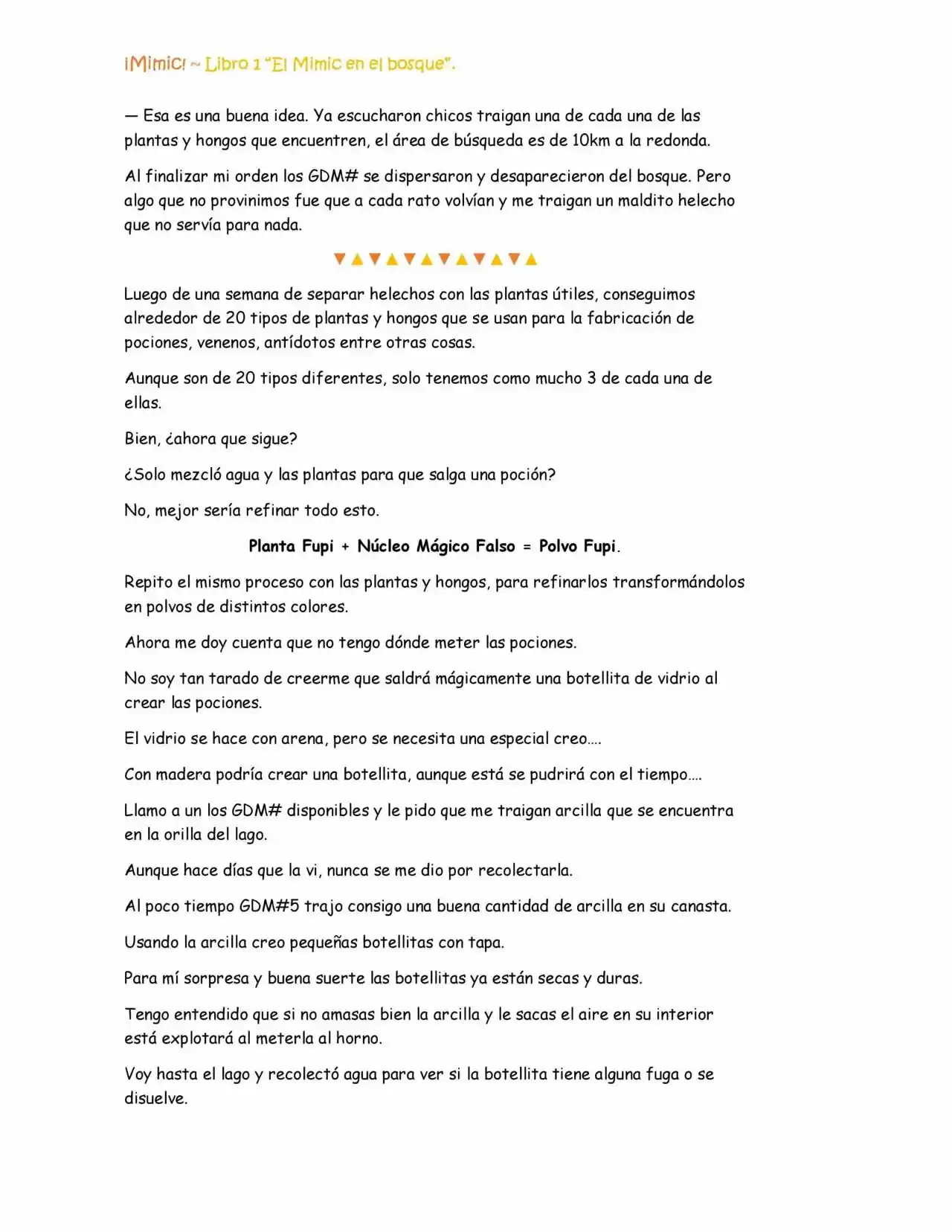 ¡Mimic! (Novela) - Capítulo 22 - Página 4 - LectorTMOo
