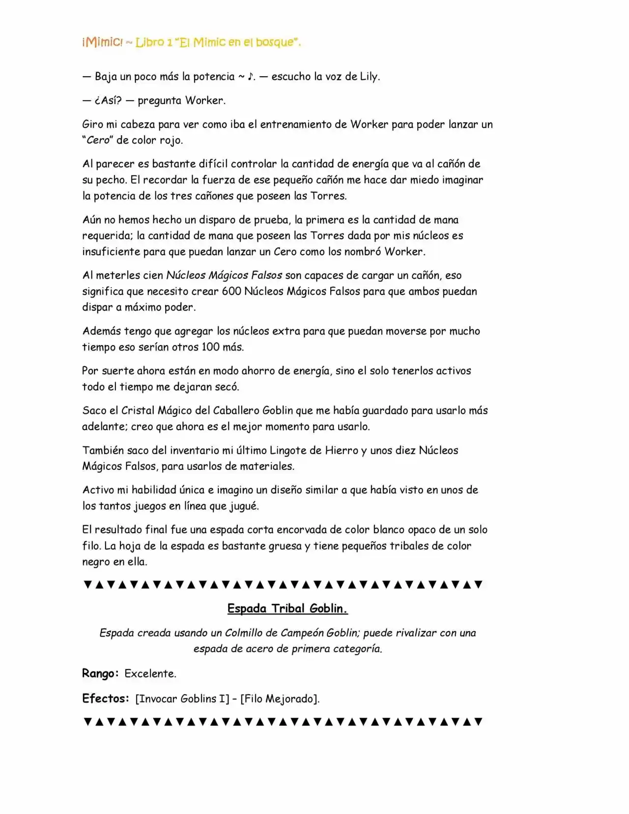 ¡Mimic! (Novela) - Capítulo 22 - Página 9 - LectorTMOo