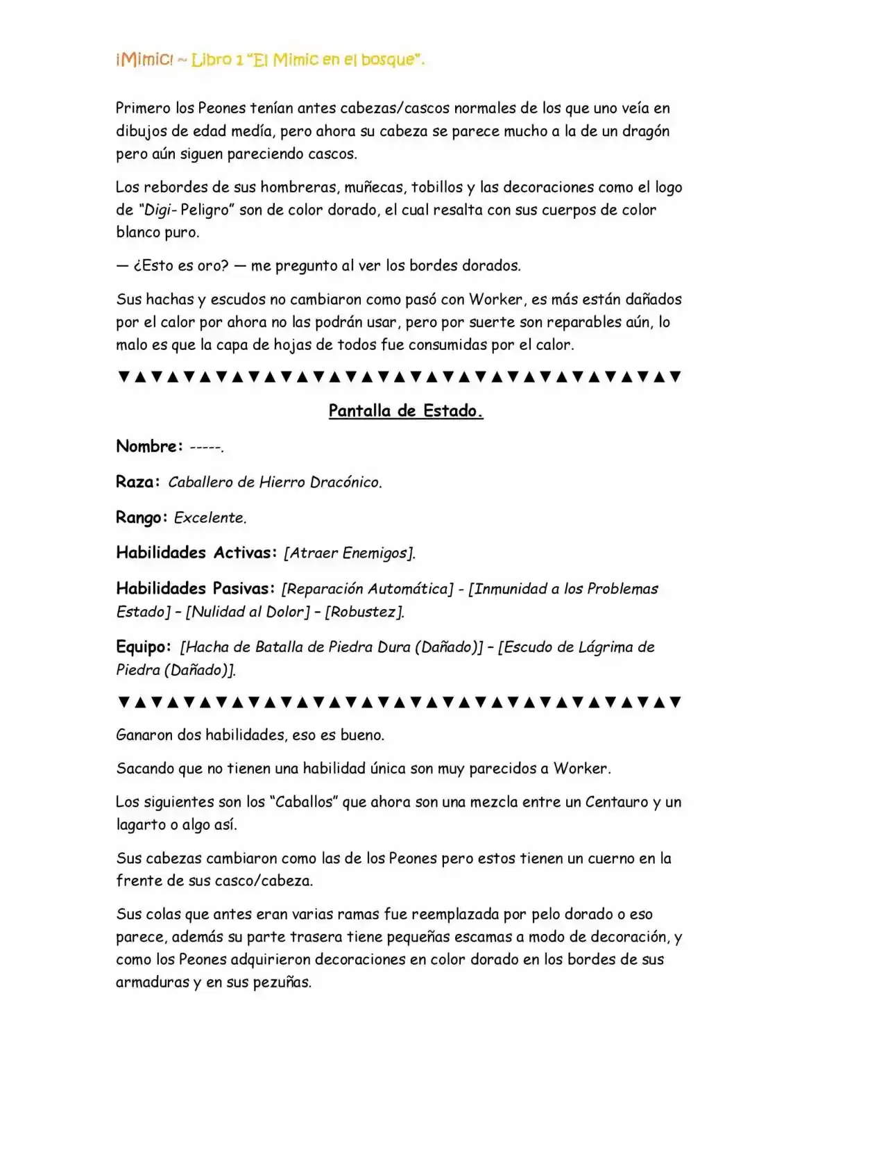 ¡Mimic! (Novela) - Capítulo 24 - Página 8 - LectorTMOo
