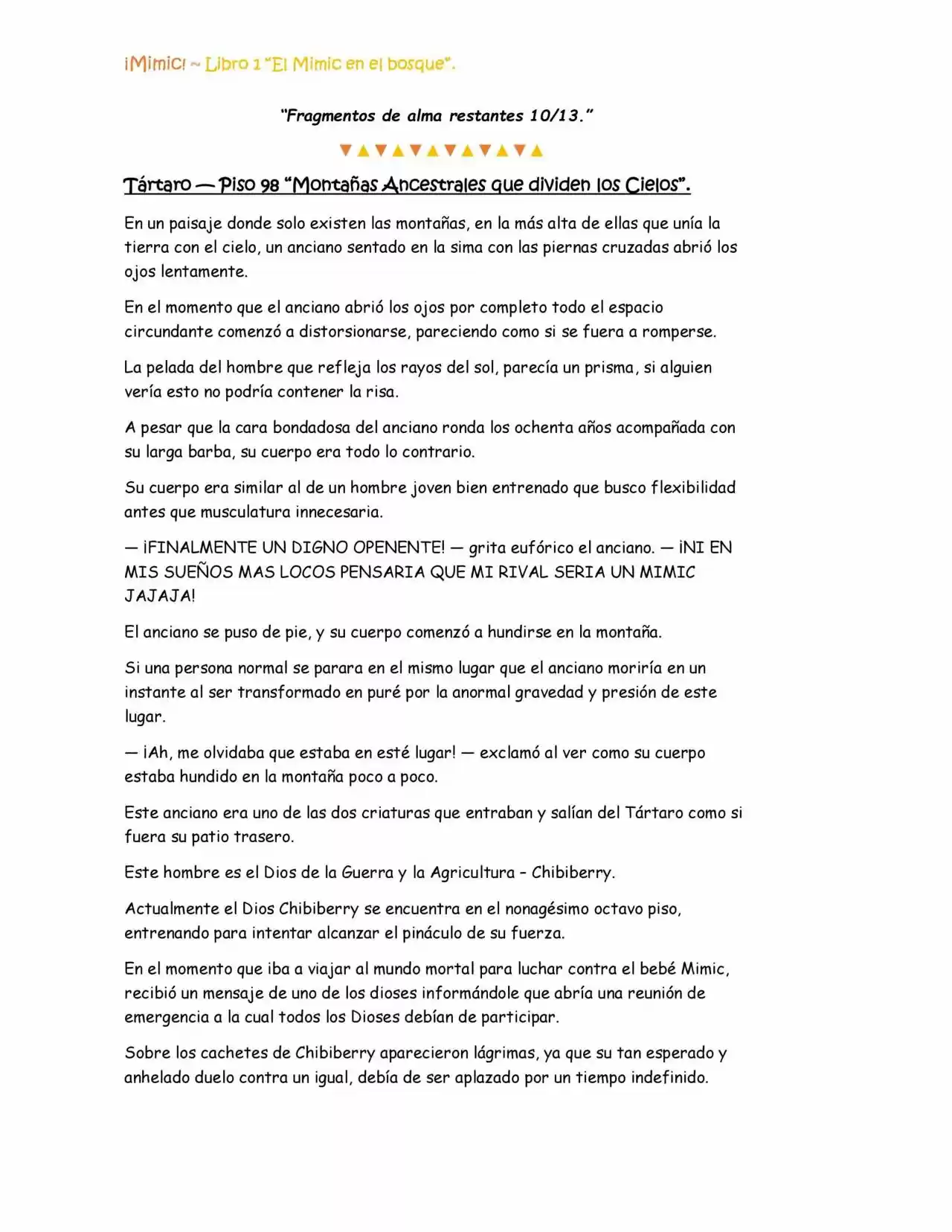 ¡Mimic! (Novela) - Capítulo 27 - Página 9 - LectorTMOo