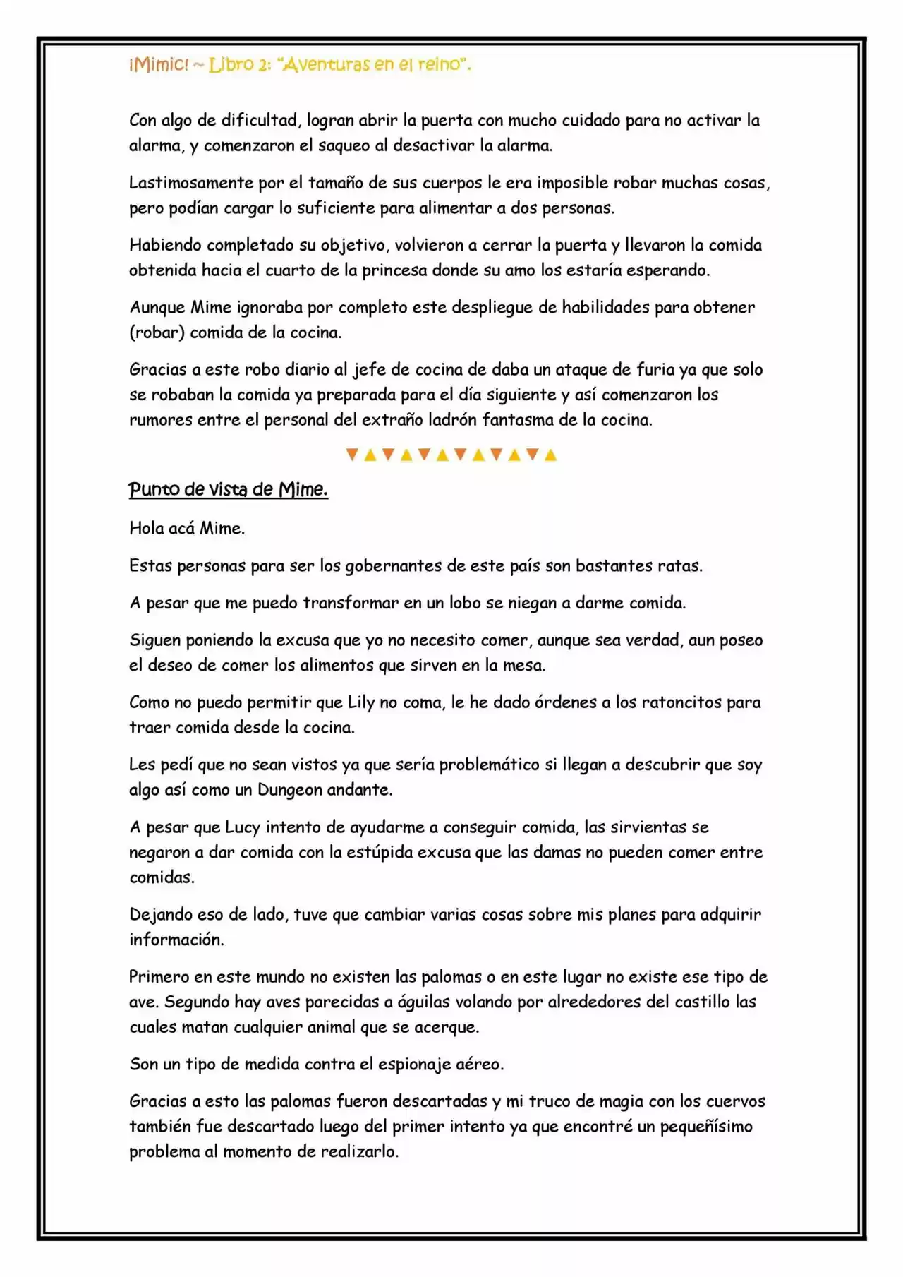 ¡Mimic! (Novela) - Capítulo 35 - Página 2 - LectorTMOo